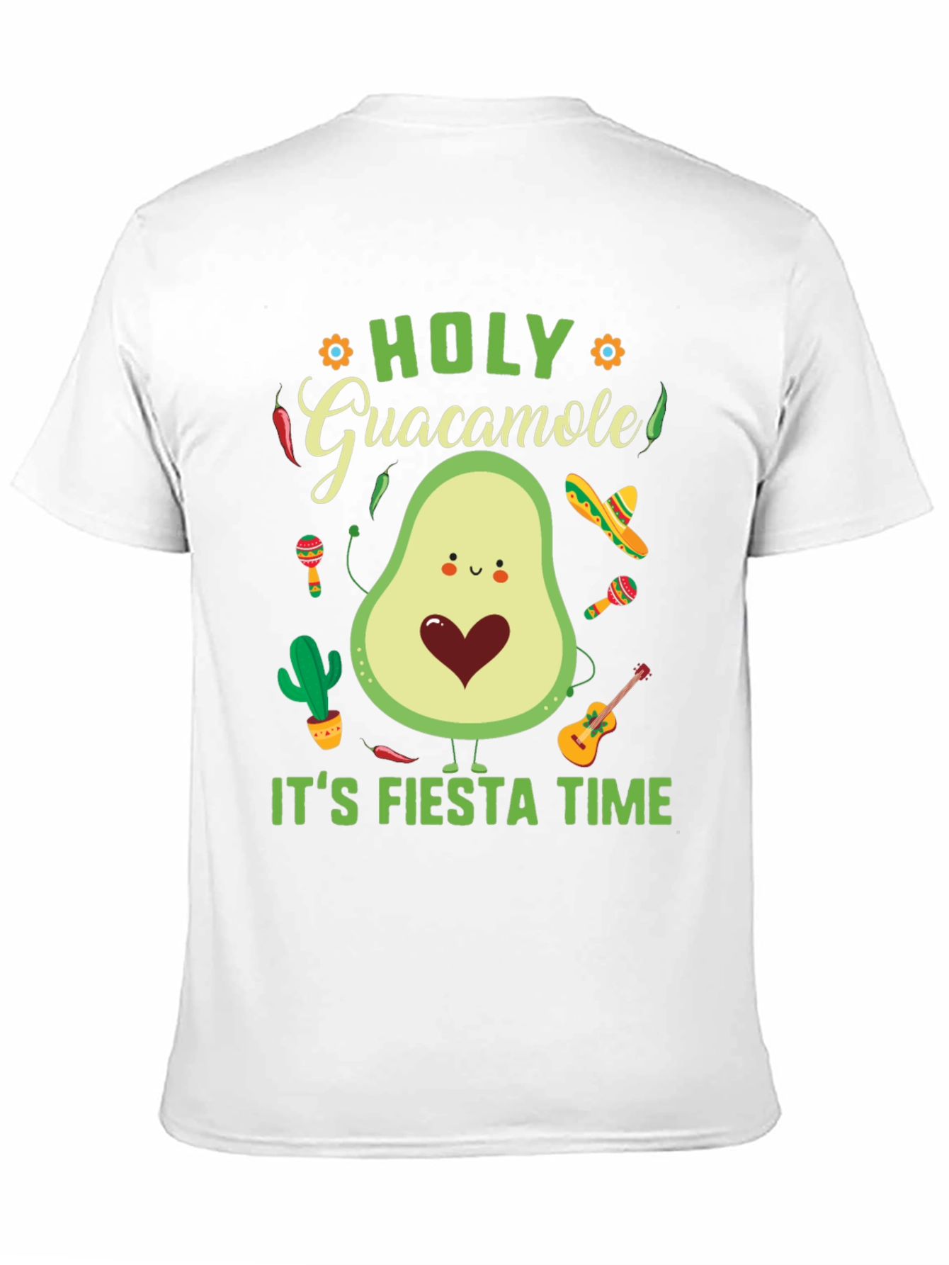 Fiesta Time Avocado Graphic Tee