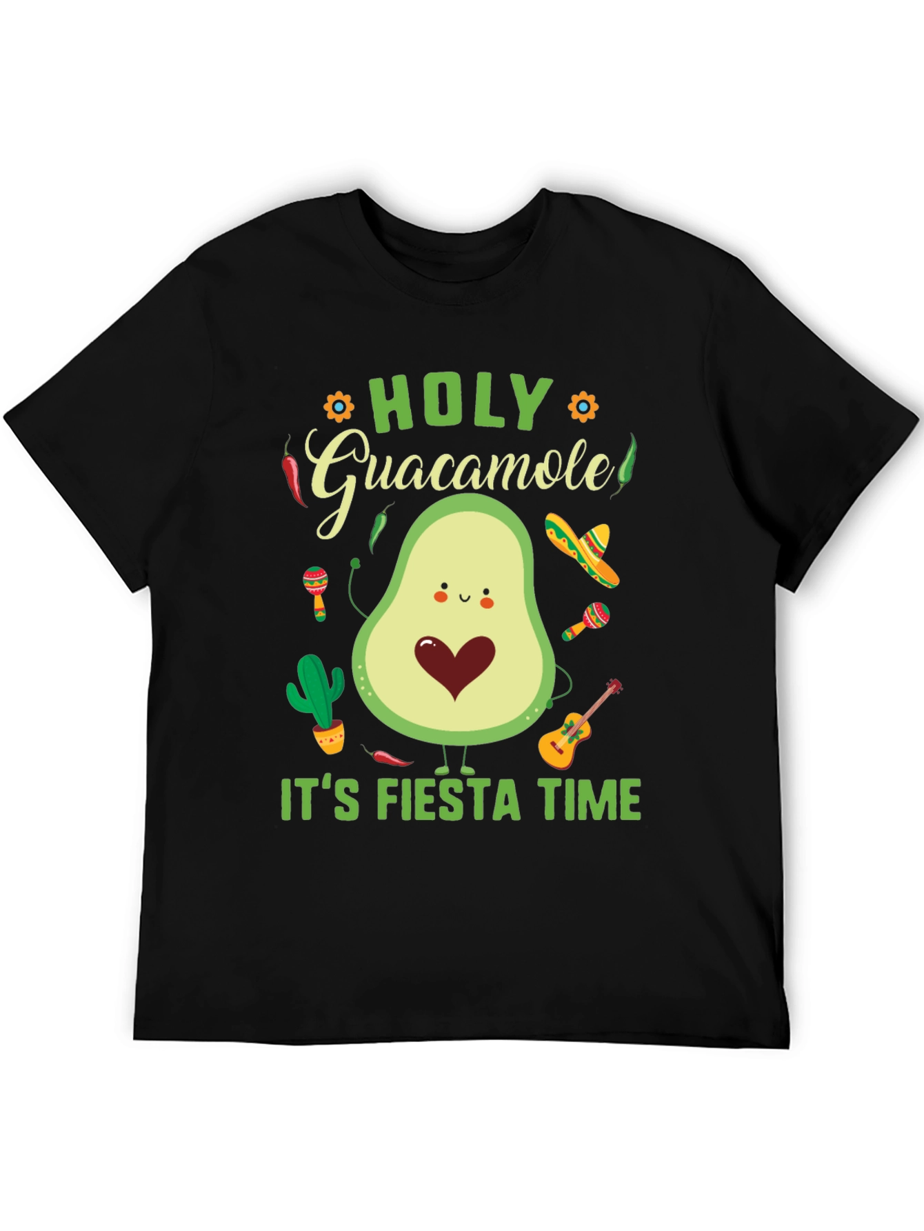 Fiesta Time Avocado Graphic Tee