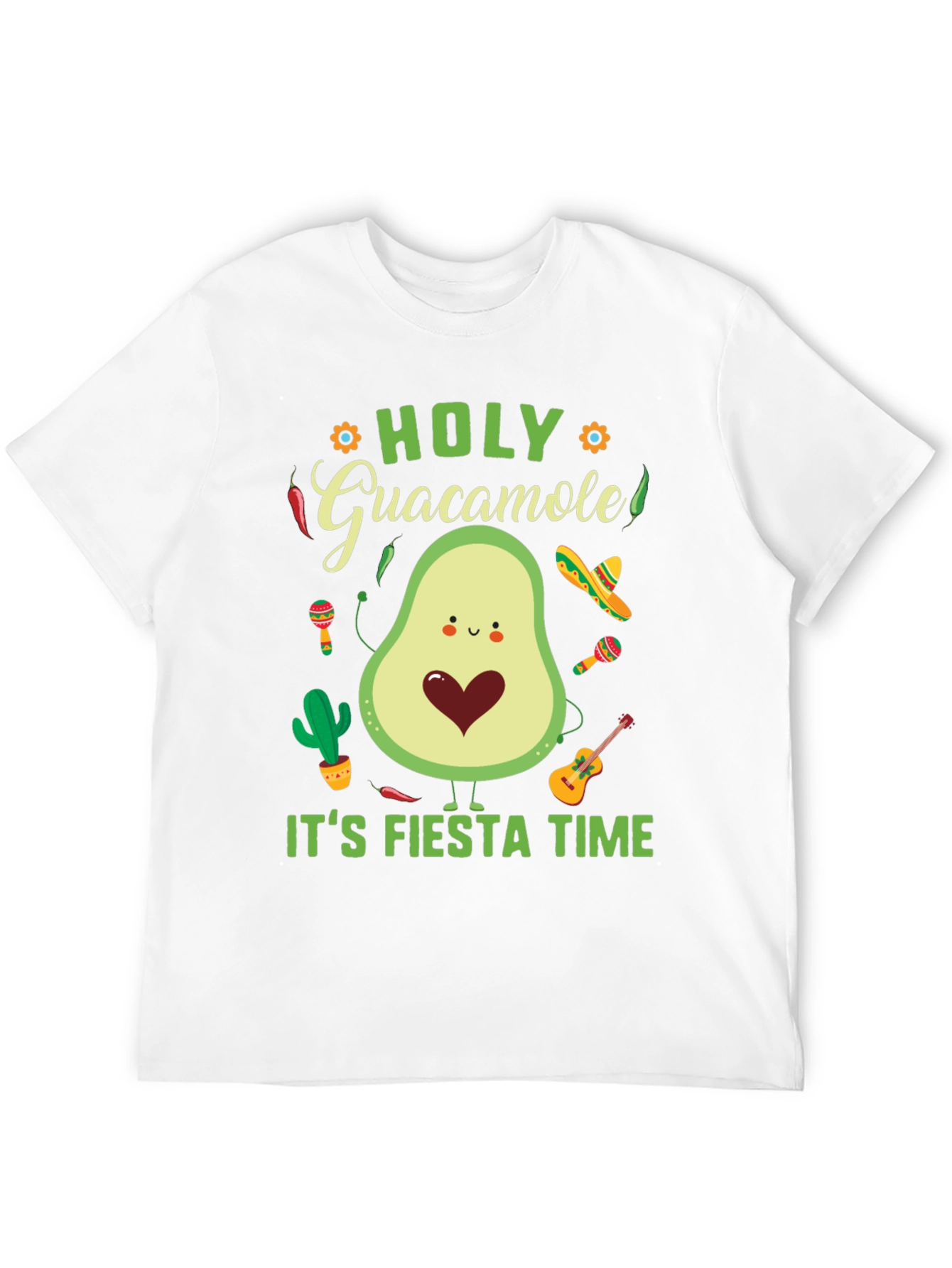 Fiesta Time Avocado Graphic Tee