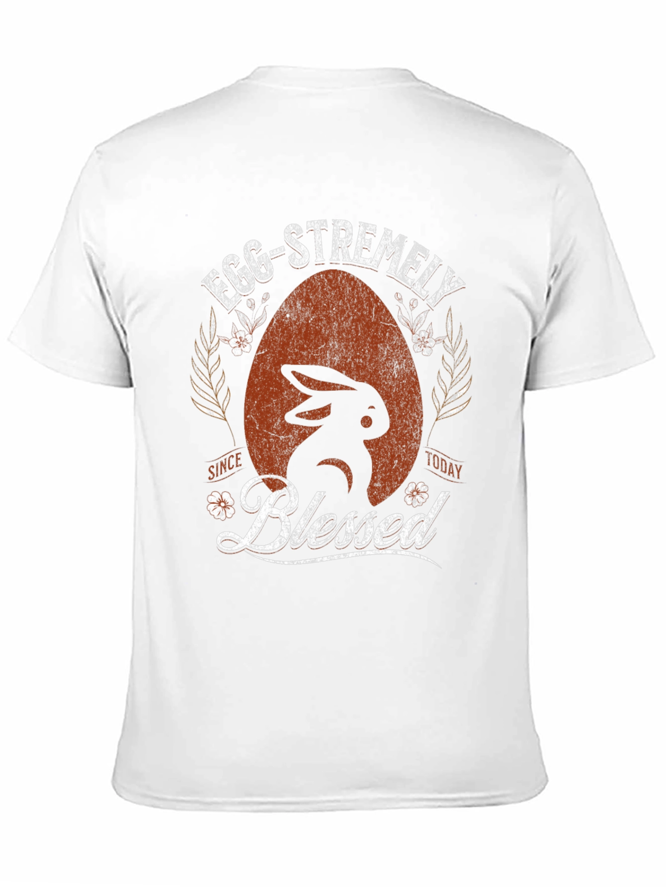 Egg-stremely Blessed Easter Bunny Graphic Tee