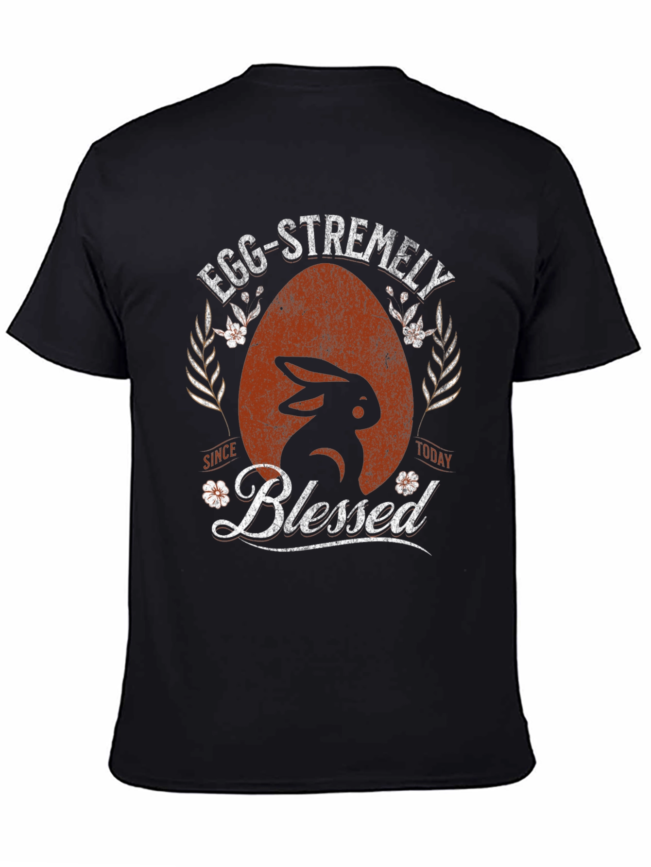Egg-stremely Blessed Easter Bunny Graphic Tee