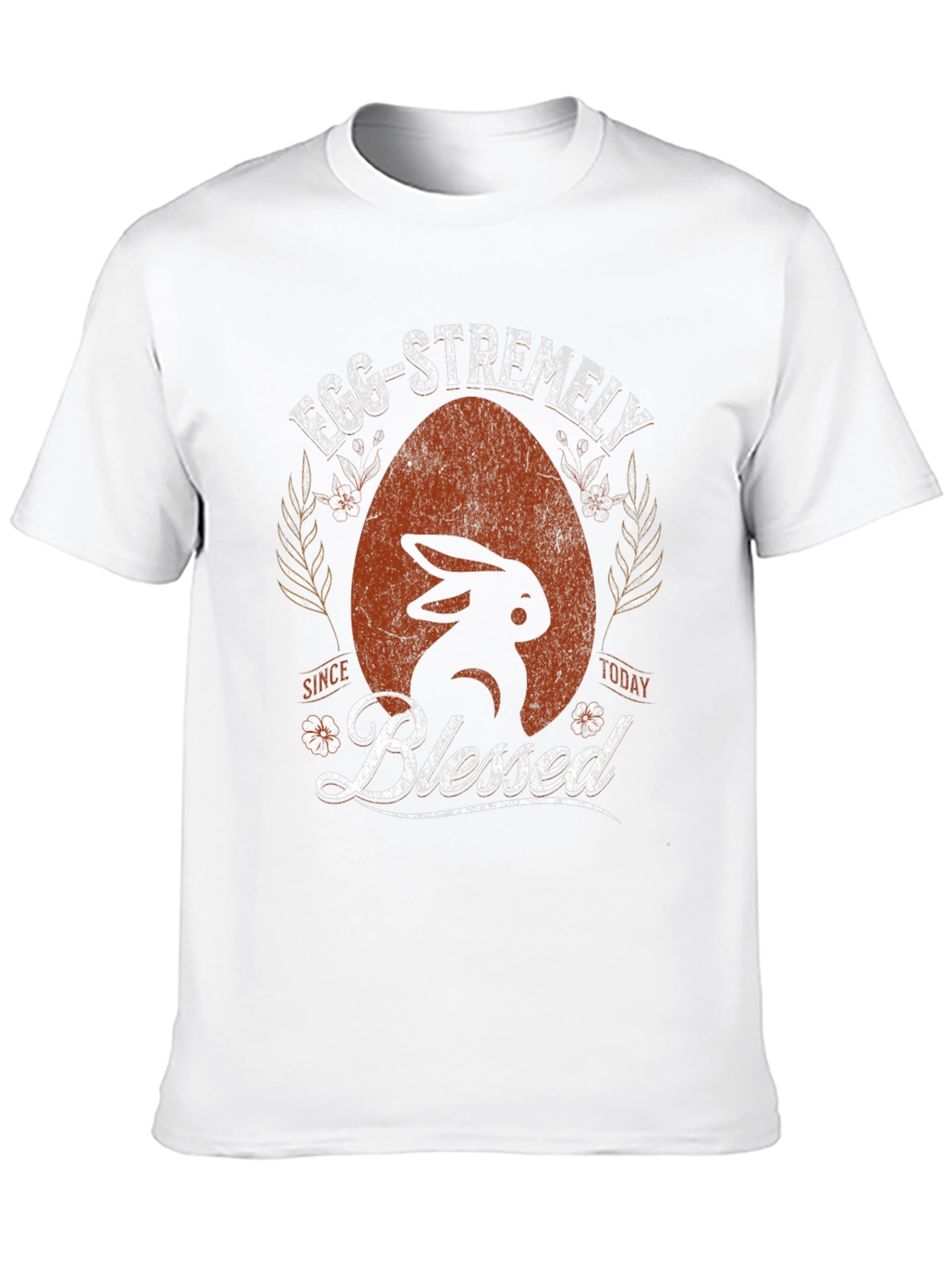 Egg-stremely Blessed Easter Bunny Graphic Tee