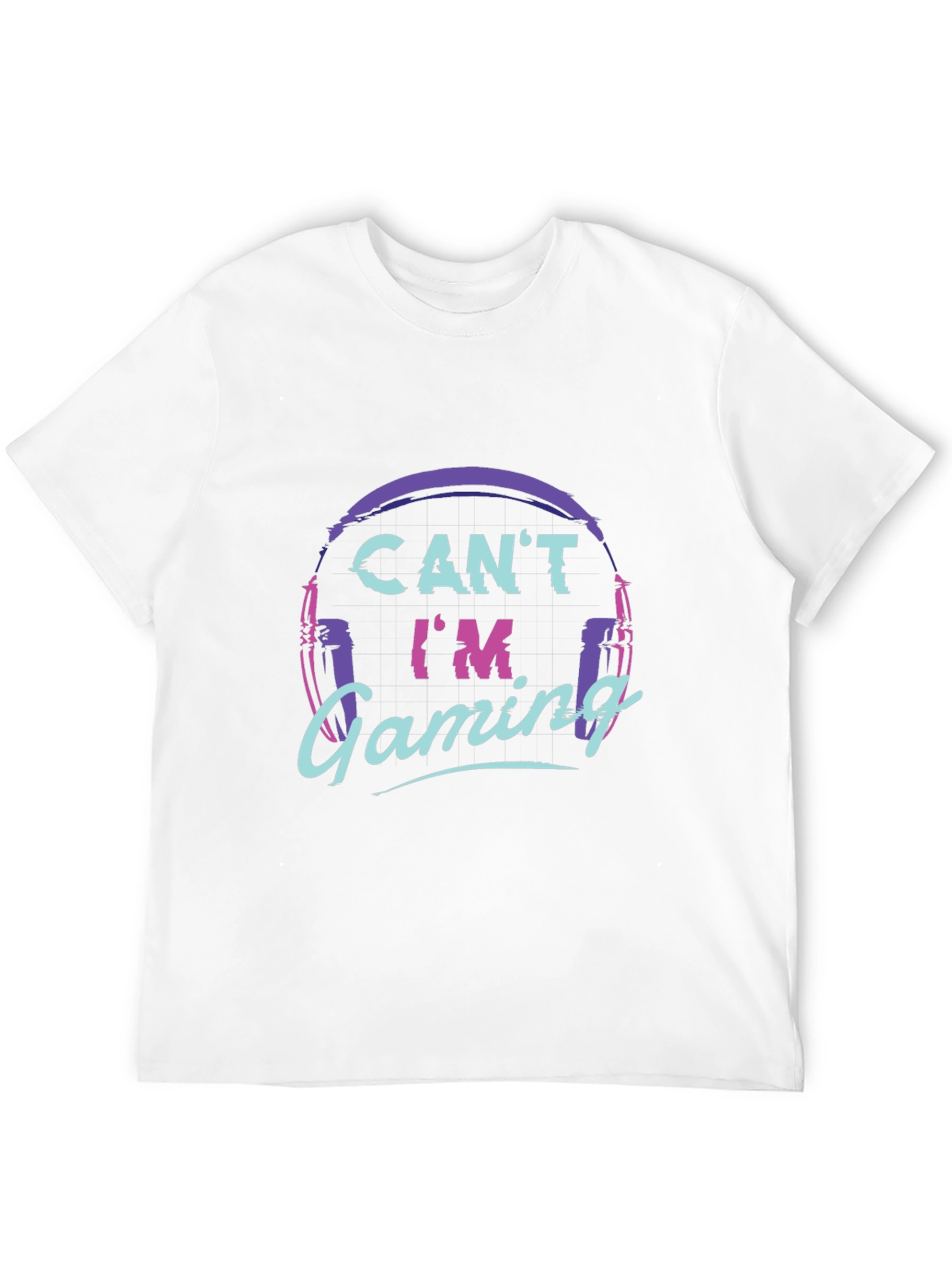 Cant Im Gaming Black T-Shirt