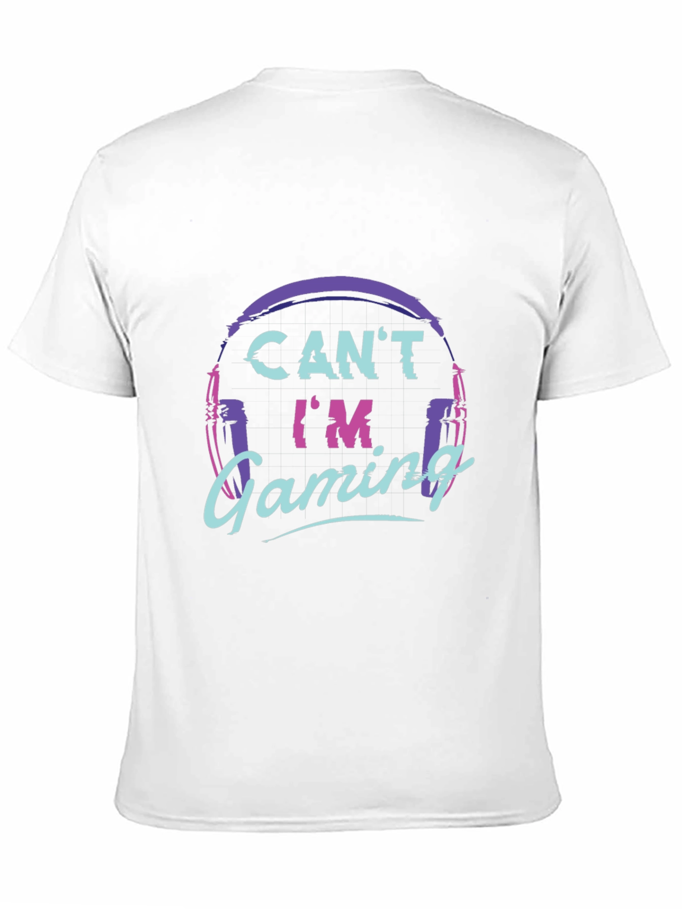 Cant Im Gaming Black T-Shirt