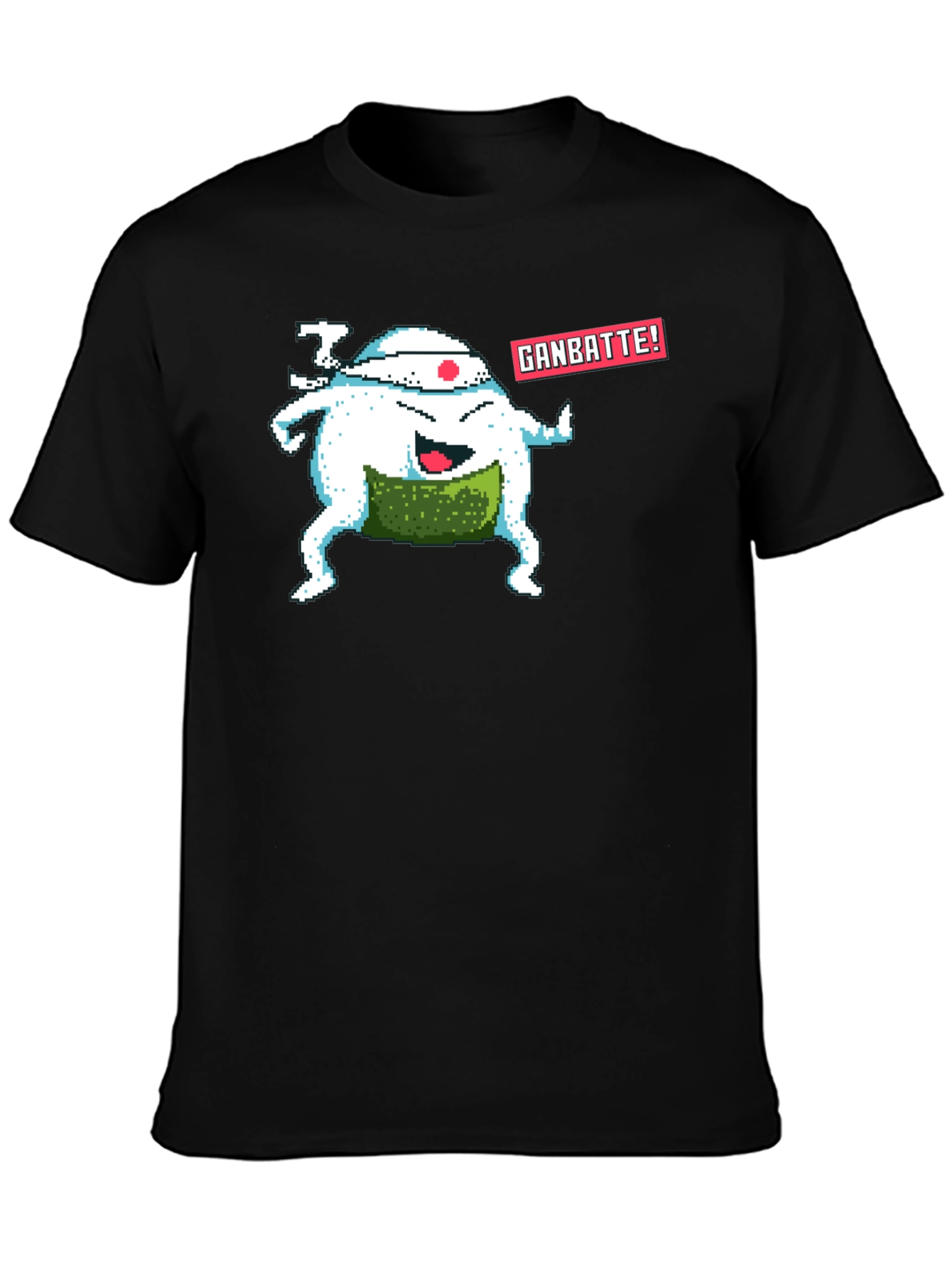Pixel Sushi T-Shirt - Ganbatte!