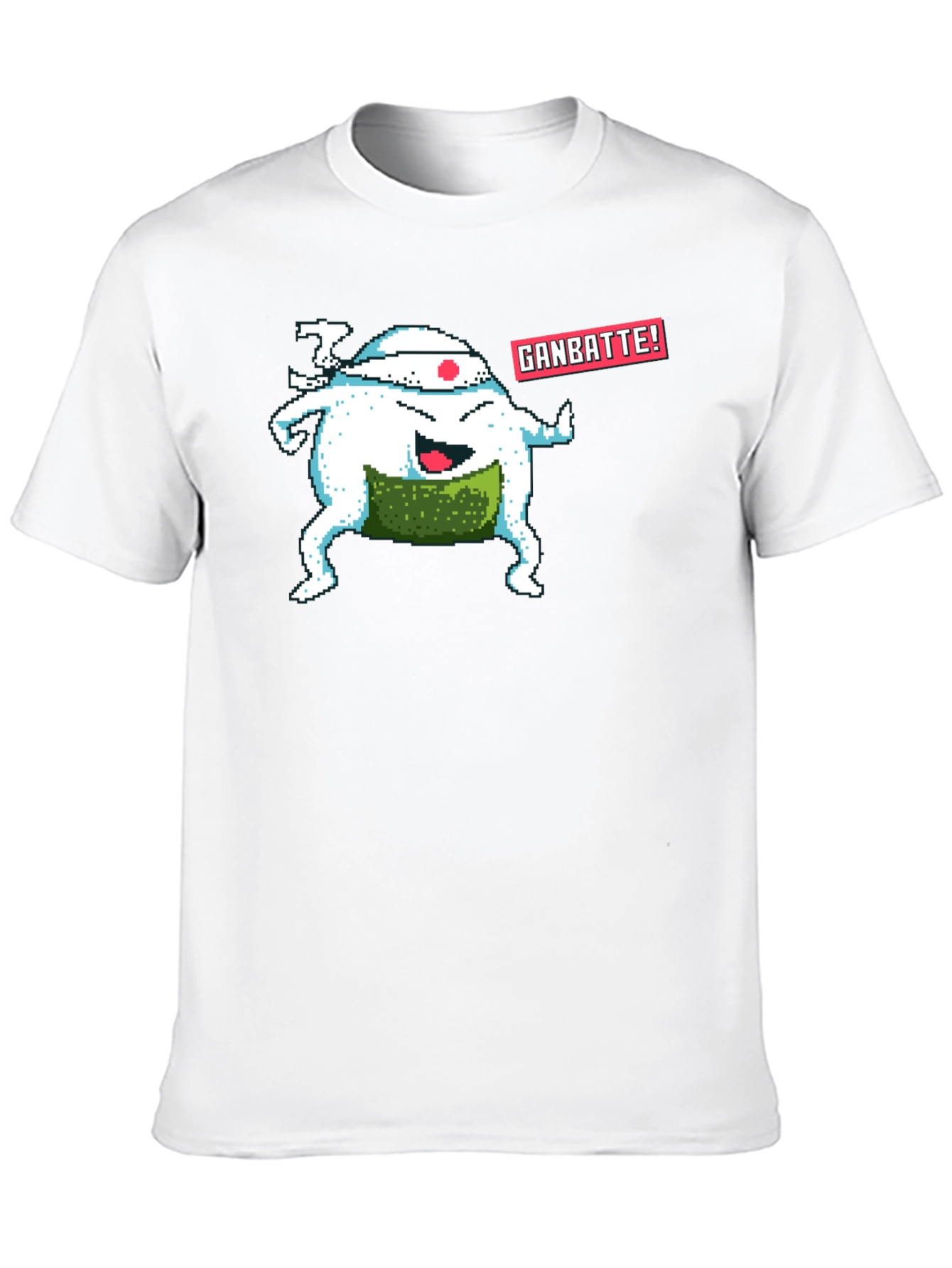 Pixel Sushi T-Shirt - Ganbatte!