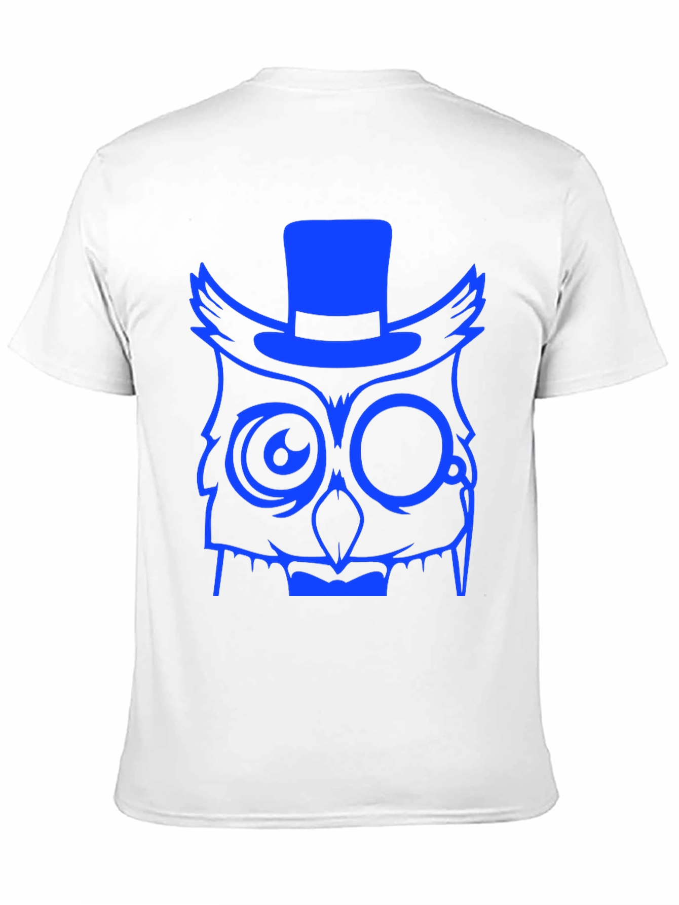 Owl Top Hat Graphic Tee - Unique Design T-Shirt