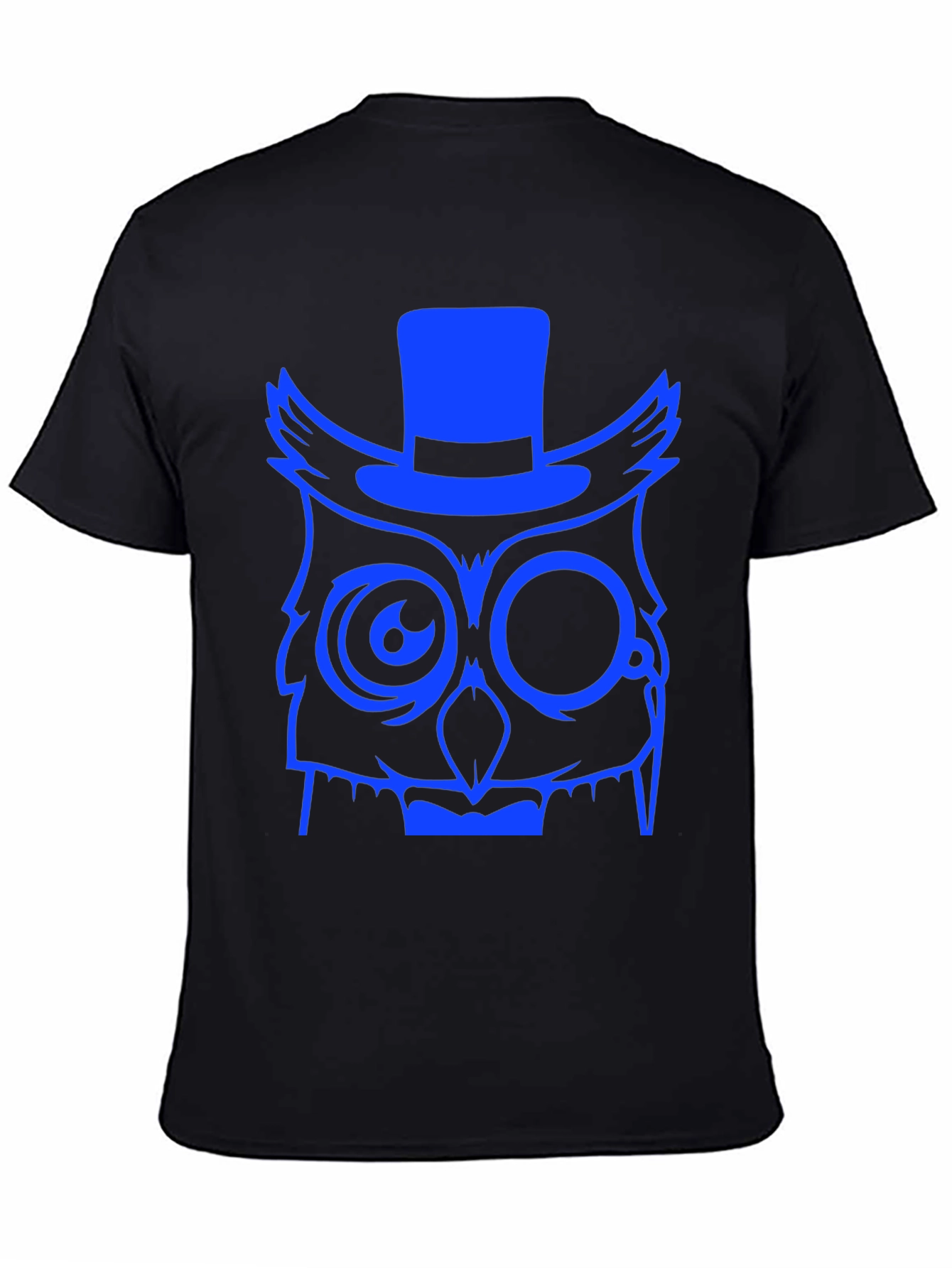 Owl Top Hat Graphic Tee - Unique Design T-Shirt