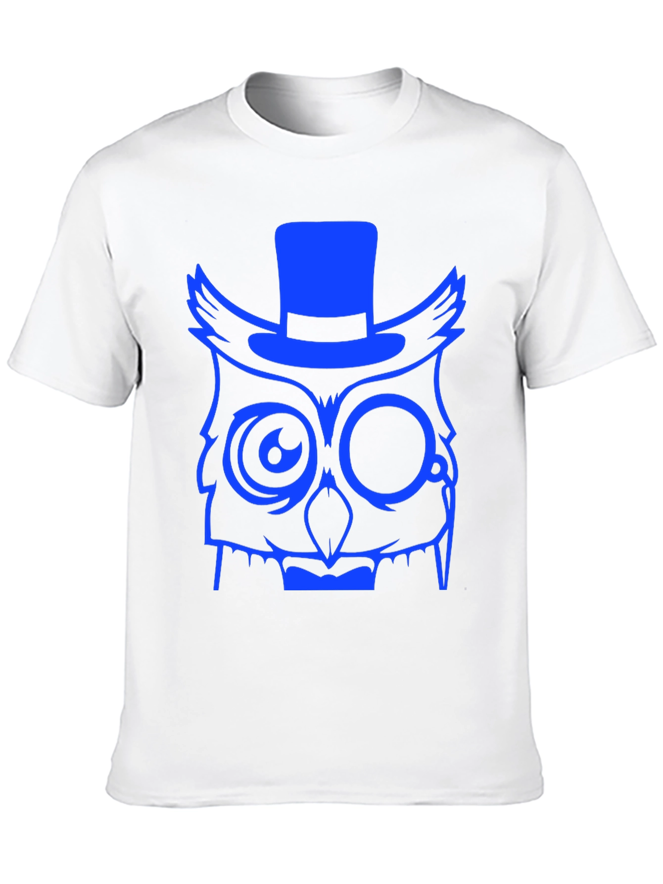 Owl Top Hat Graphic Tee - Unique Design T-Shirt