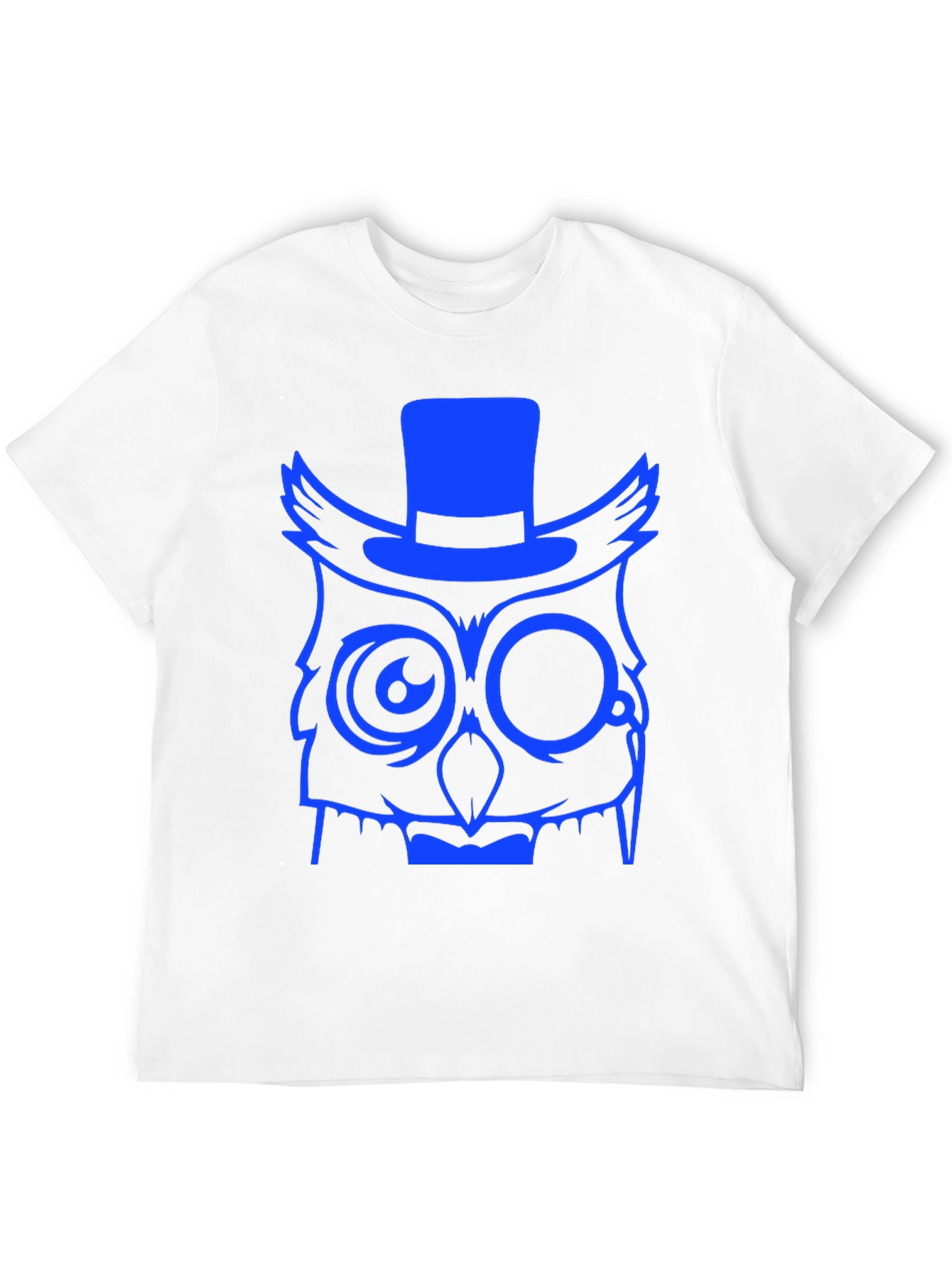 Owl Top Hat Graphic Tee - Unique Design T-Shirt