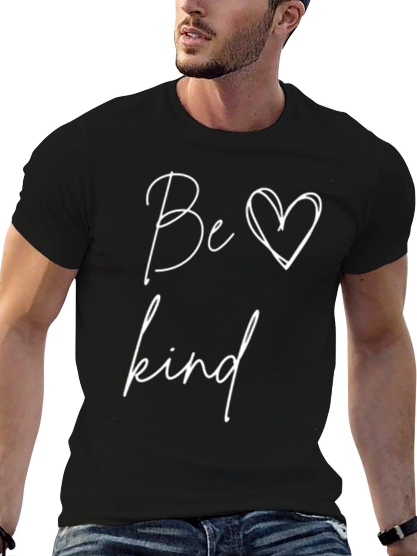 Be Kind Graphic Tee - Soft Cotton Comfort