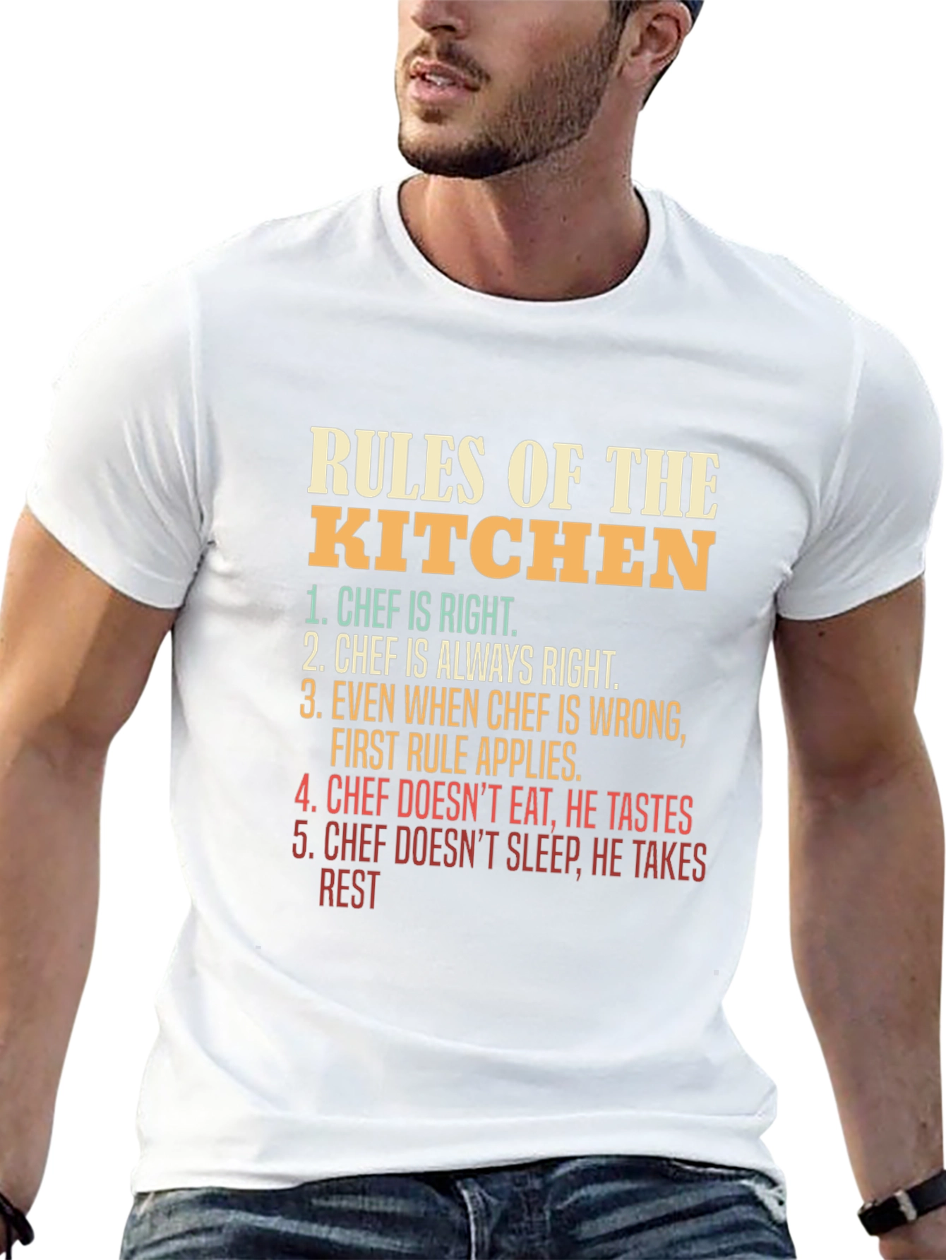Rules of the Kitchen T-Shirt - Chef Edition
