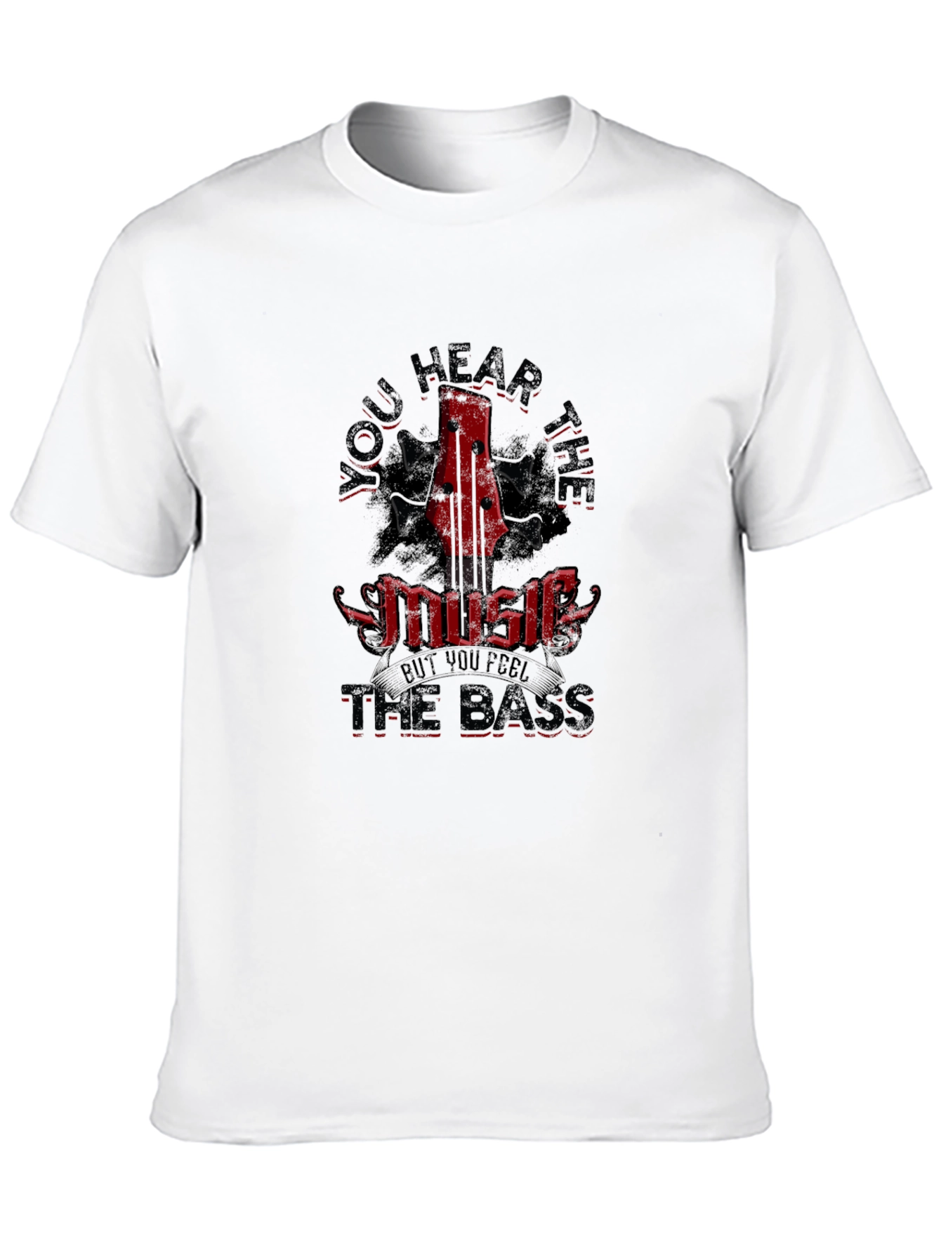 You Hear the Music Bass Guitar T-Shirt