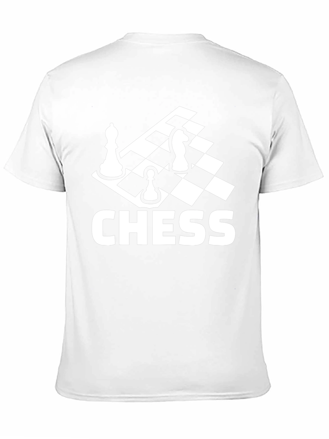 Chess Graphic T-Shirt - Black Cotton Tee
