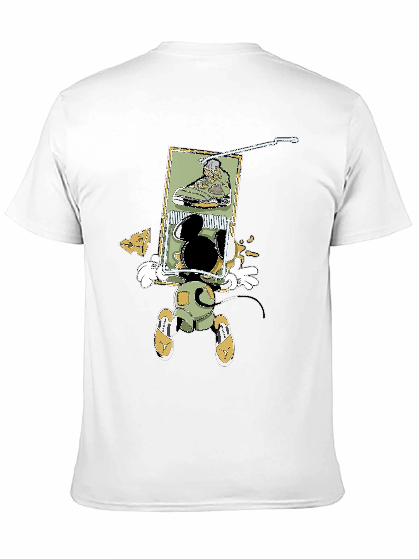 Mickey Mouse Sneakerhead T-Shirt - Fun Cartoon Design