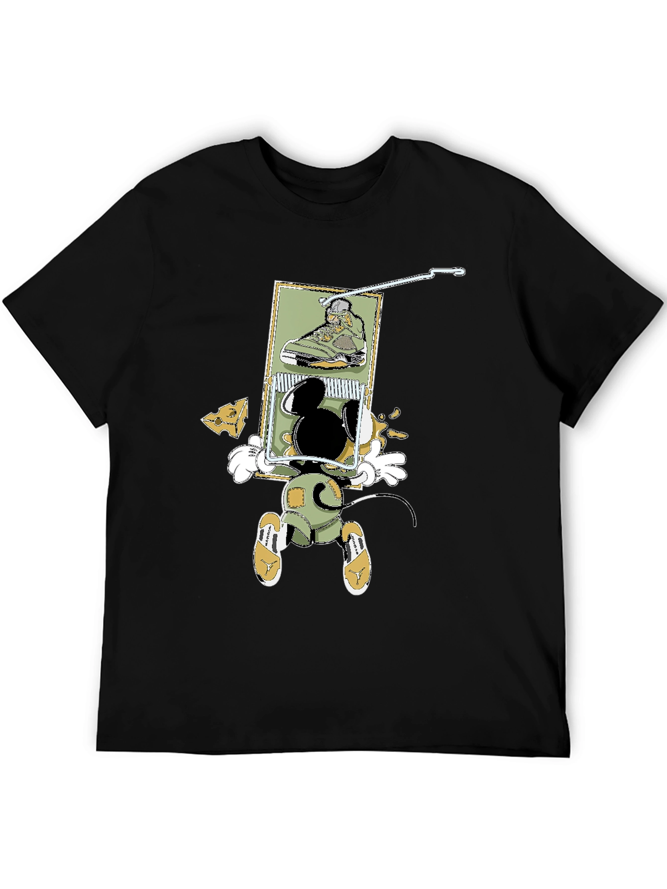 Mickey Mouse Sneakerhead T-Shirt - Fun Cartoon Design
