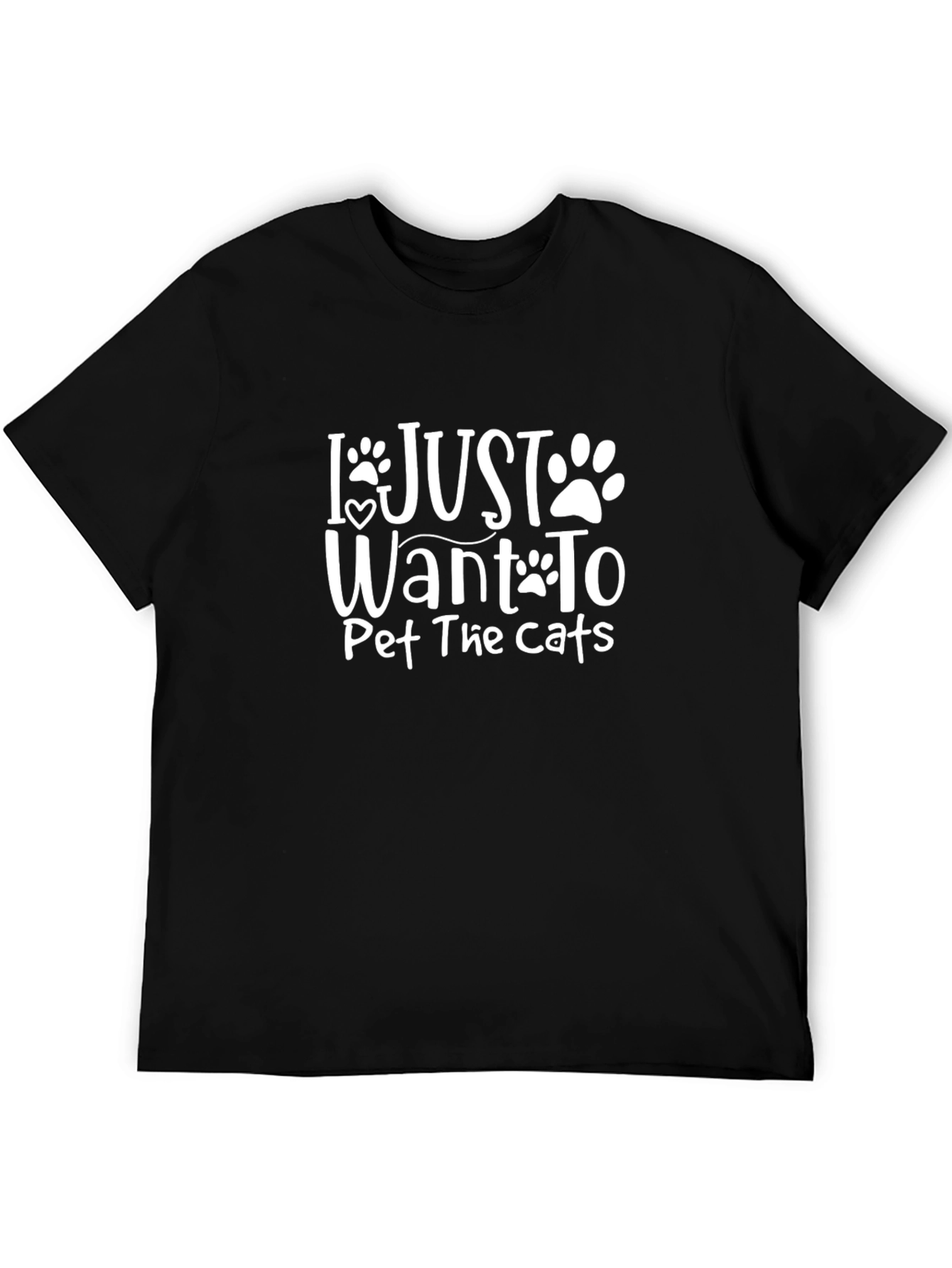 I Just Want to Pet the Cats T-Shirt