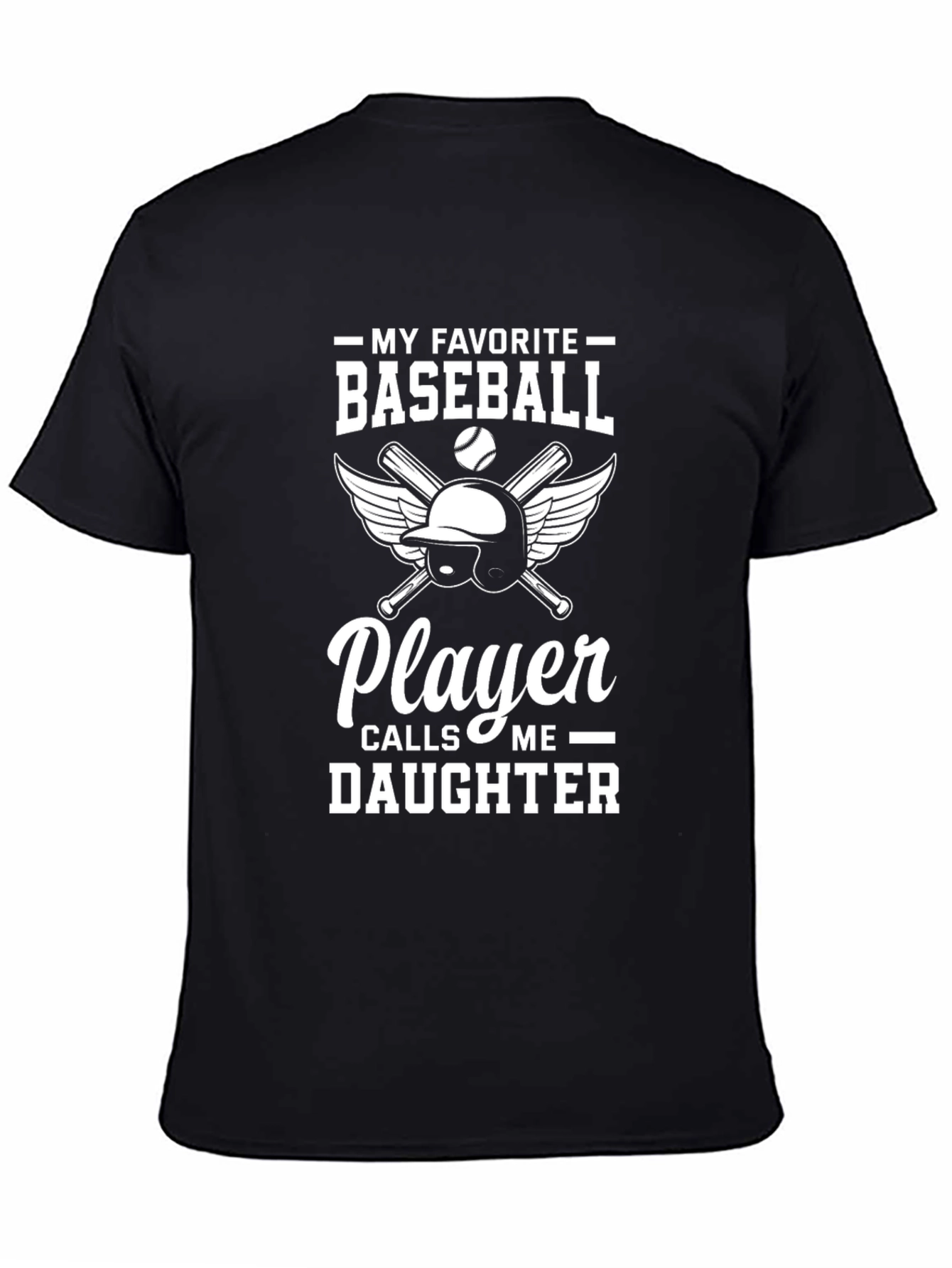 Baseball Player Daughter T-Shirt