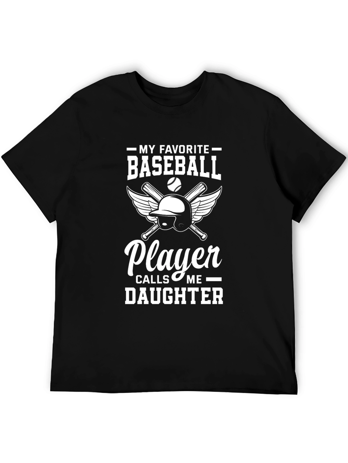 Baseball Player Daughter T-Shirt