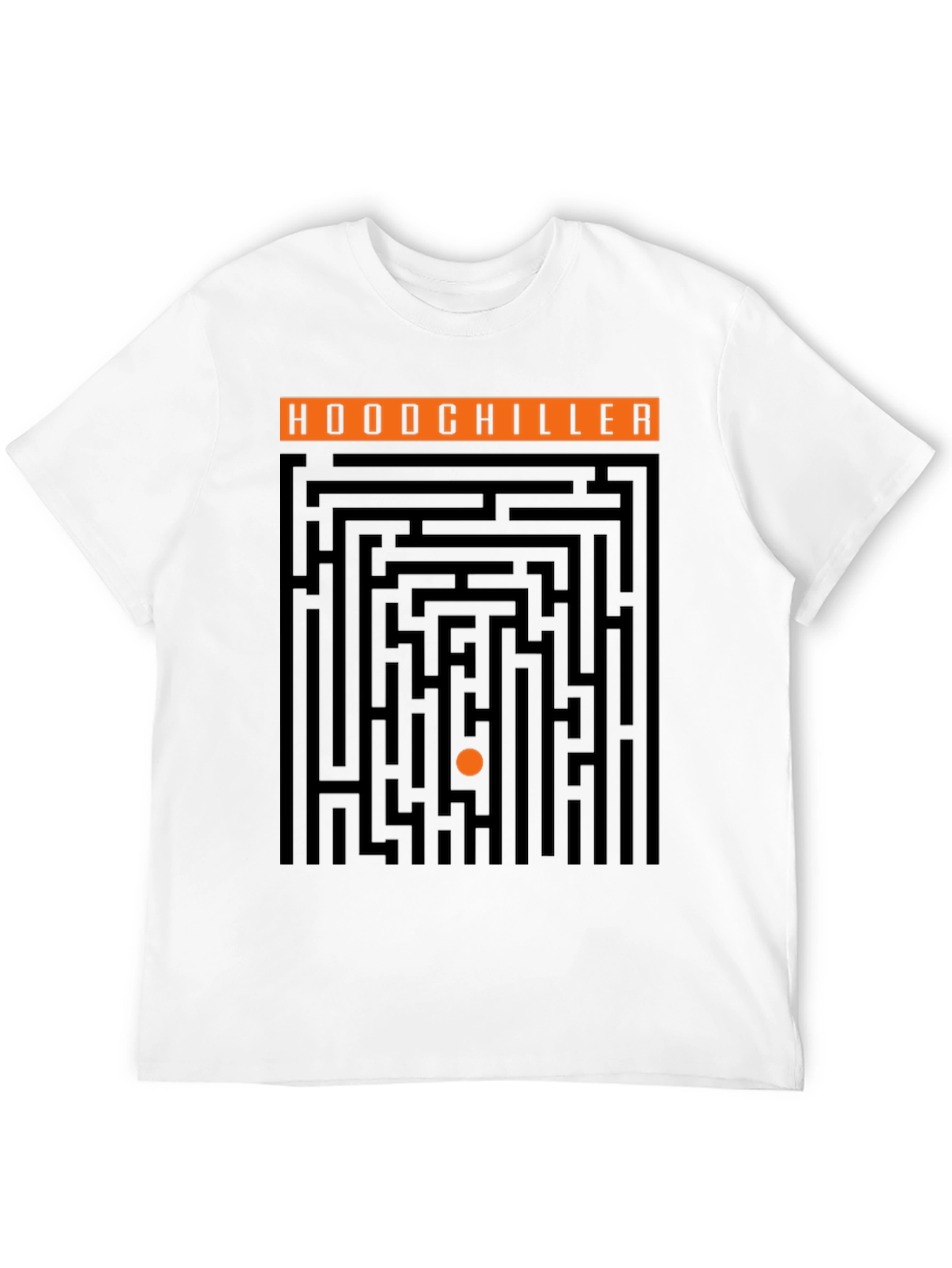Hoodchiller Maze T-Shirt - Brain Teaser Tee