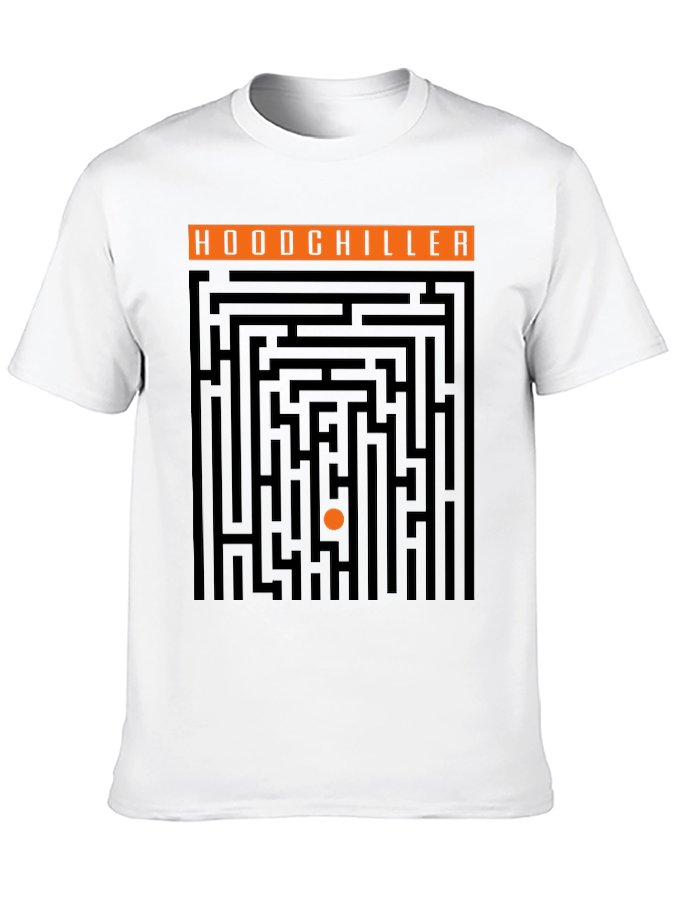 Hoodchiller Maze T-Shirt - Brain Teaser Tee