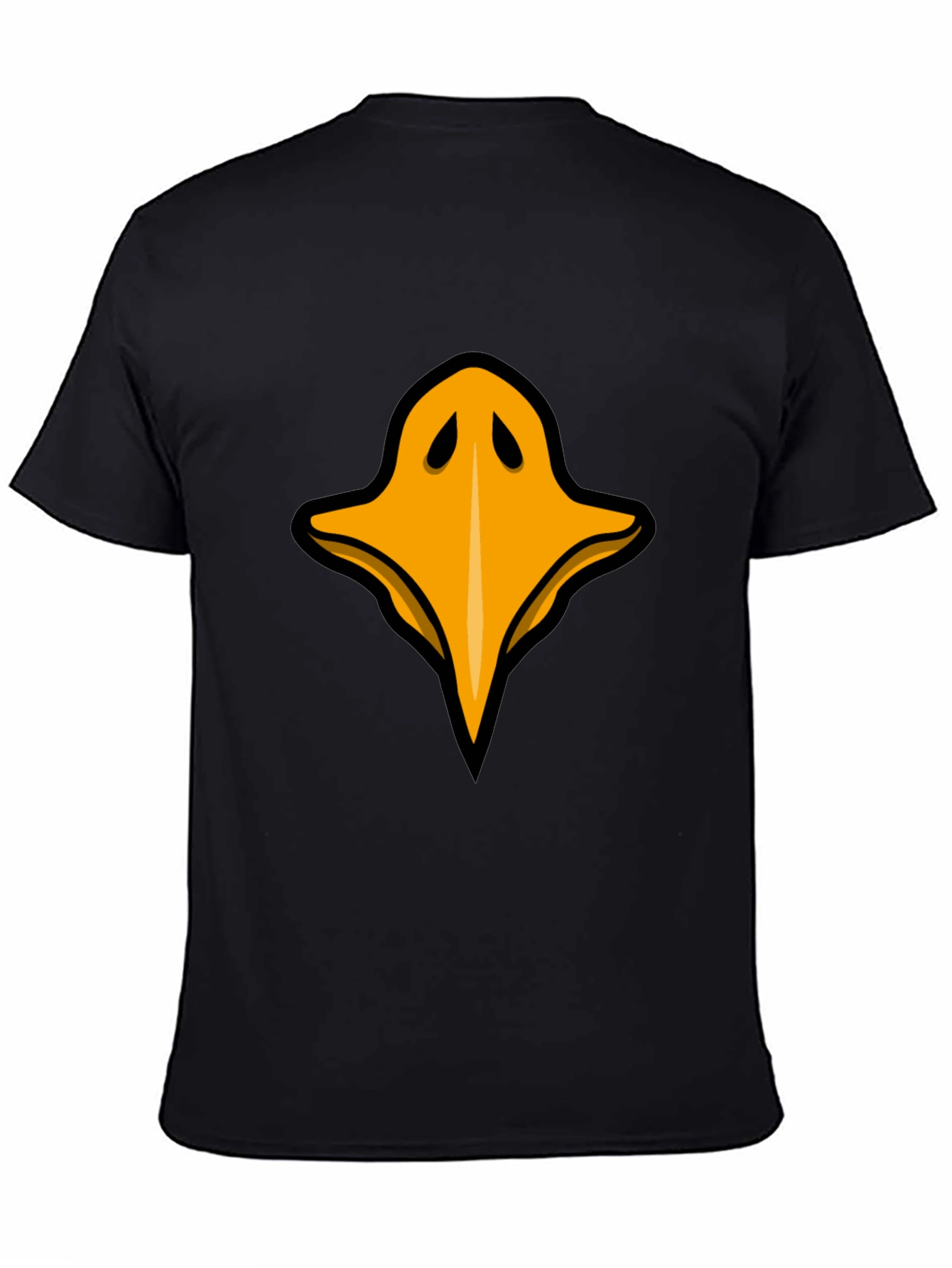Raven Beak Graphic Tee - Black Cotton T-Shirt