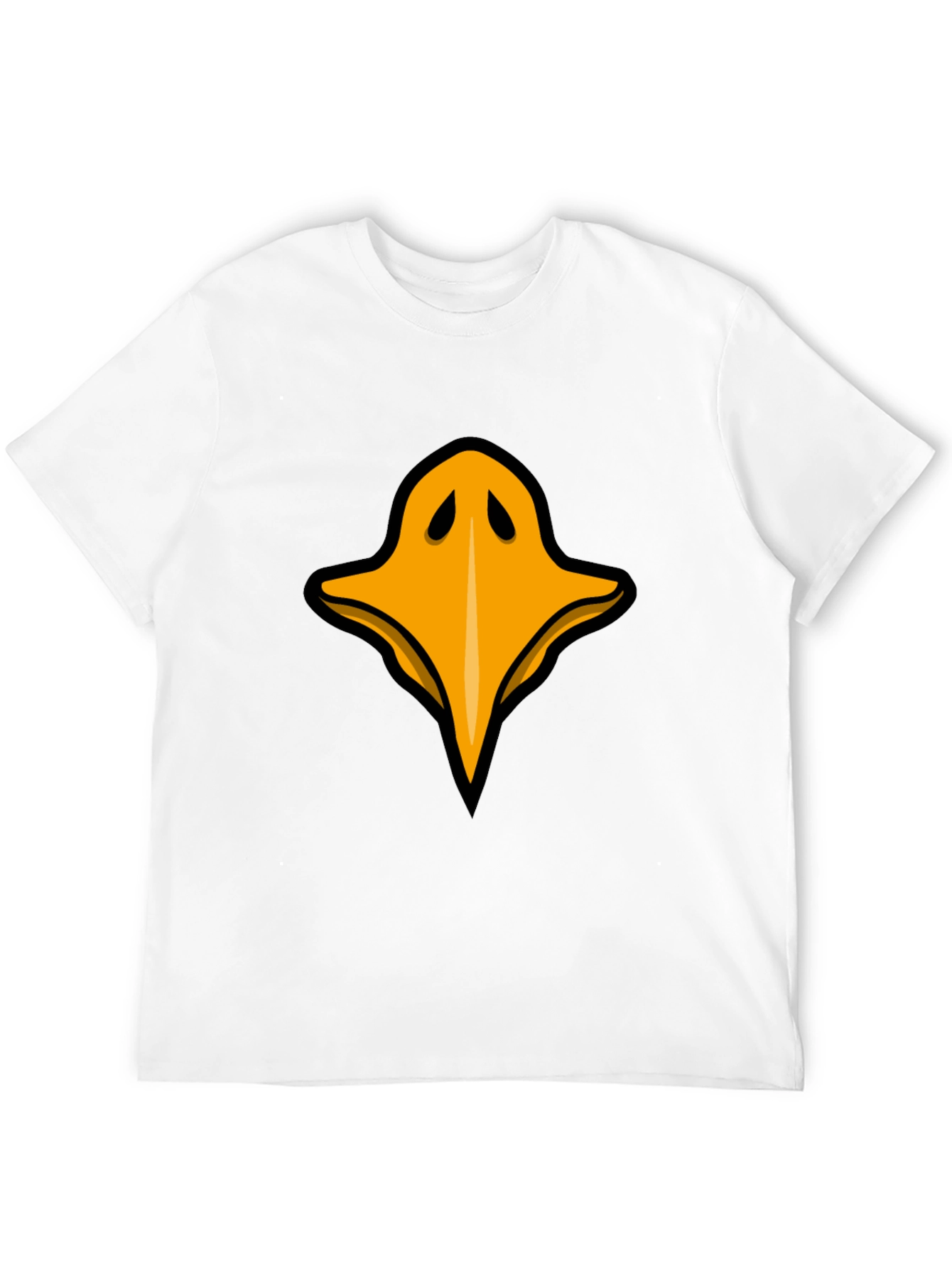 Raven Beak Graphic Tee - Black Cotton T-Shirt