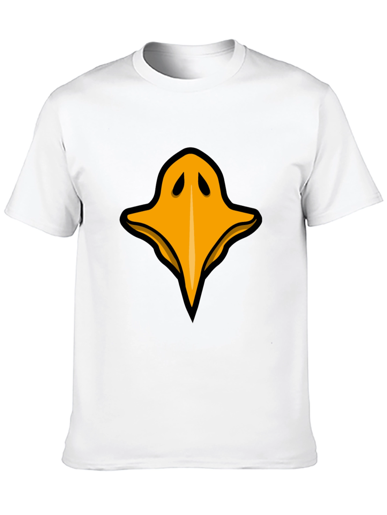 Raven Beak Graphic Tee - Black Cotton T-Shirt