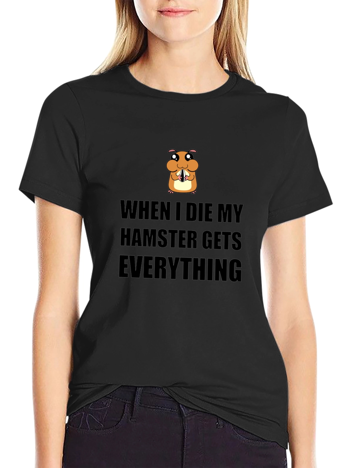 Hamster Inheritance T-Shirt - Funny Pet Lover Tee