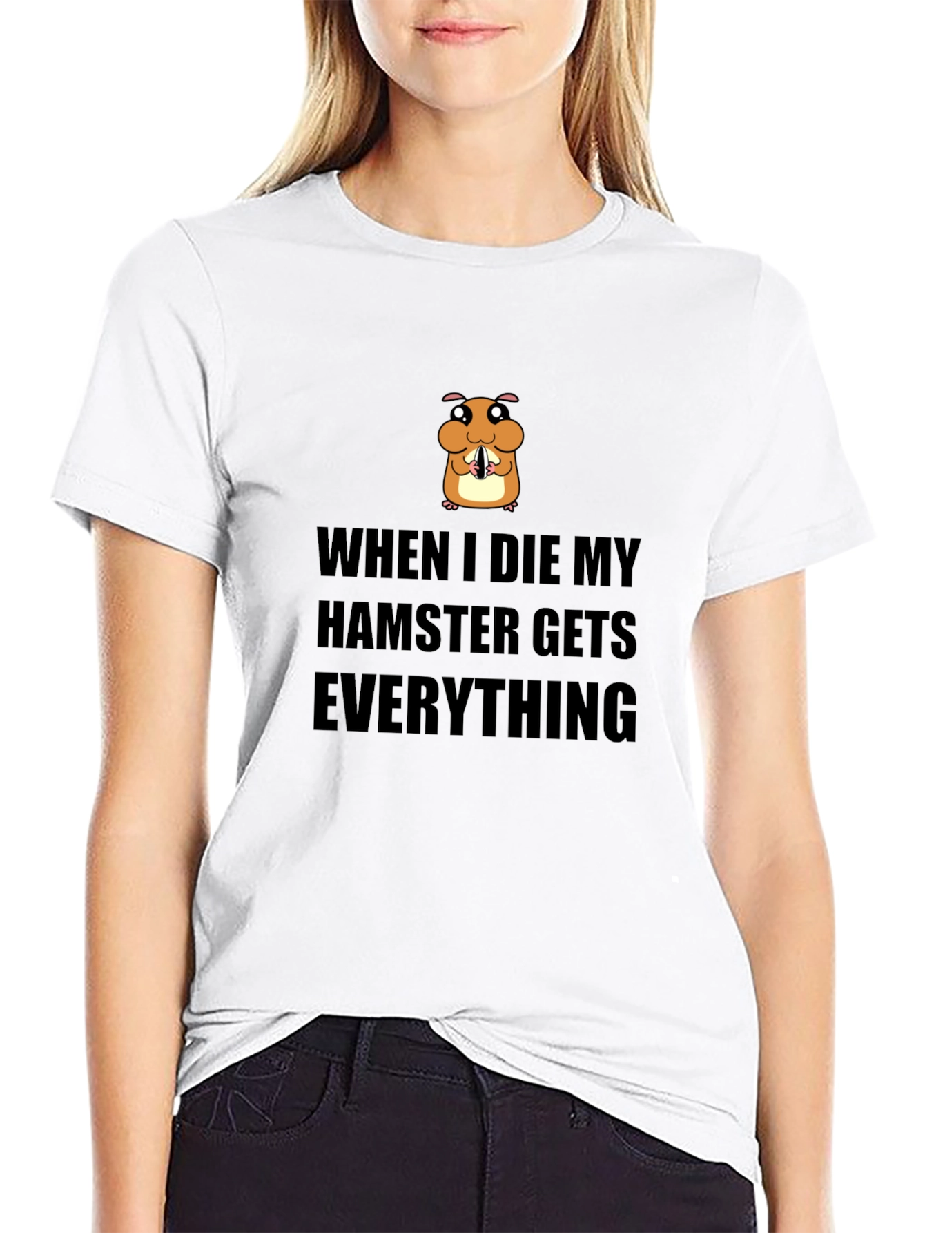 Hamster Inheritance T-Shirt - Funny Pet Lover Tee