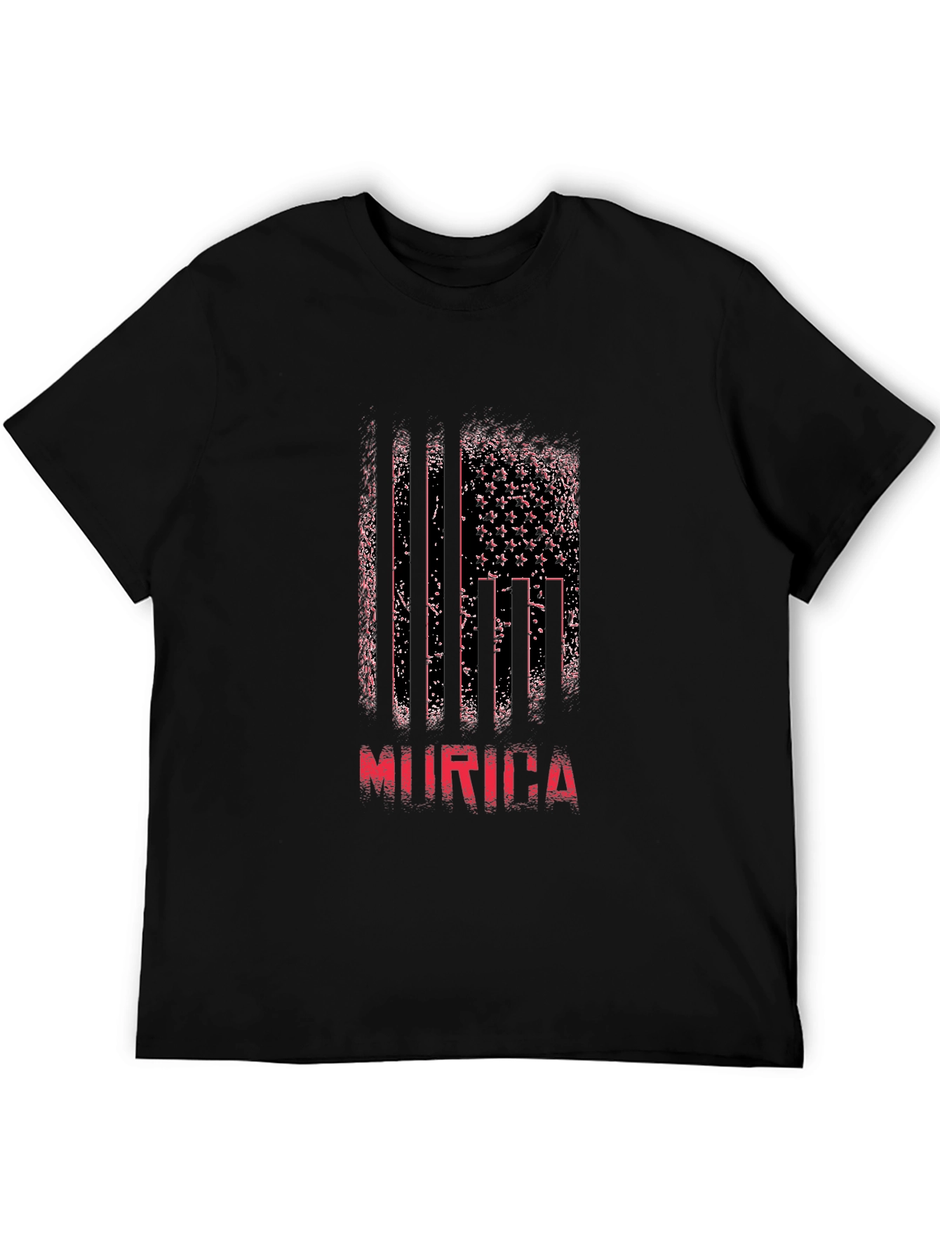 Murica American Flag Graphic T-Shirt