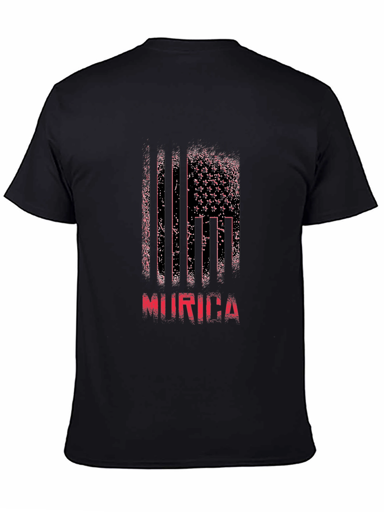 Murica American Flag Graphic T-Shirt