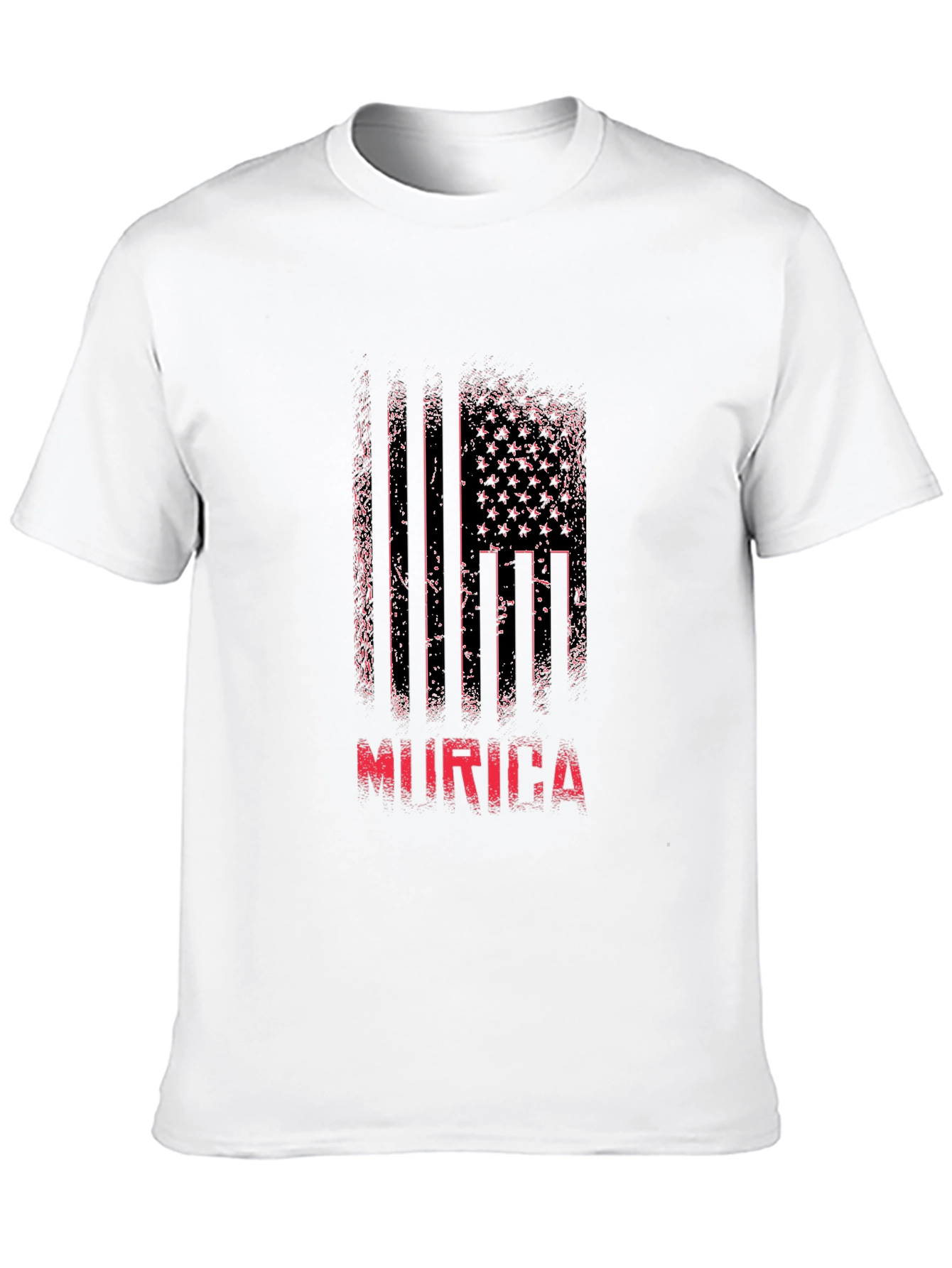 Murica American Flag Graphic T-Shirt
