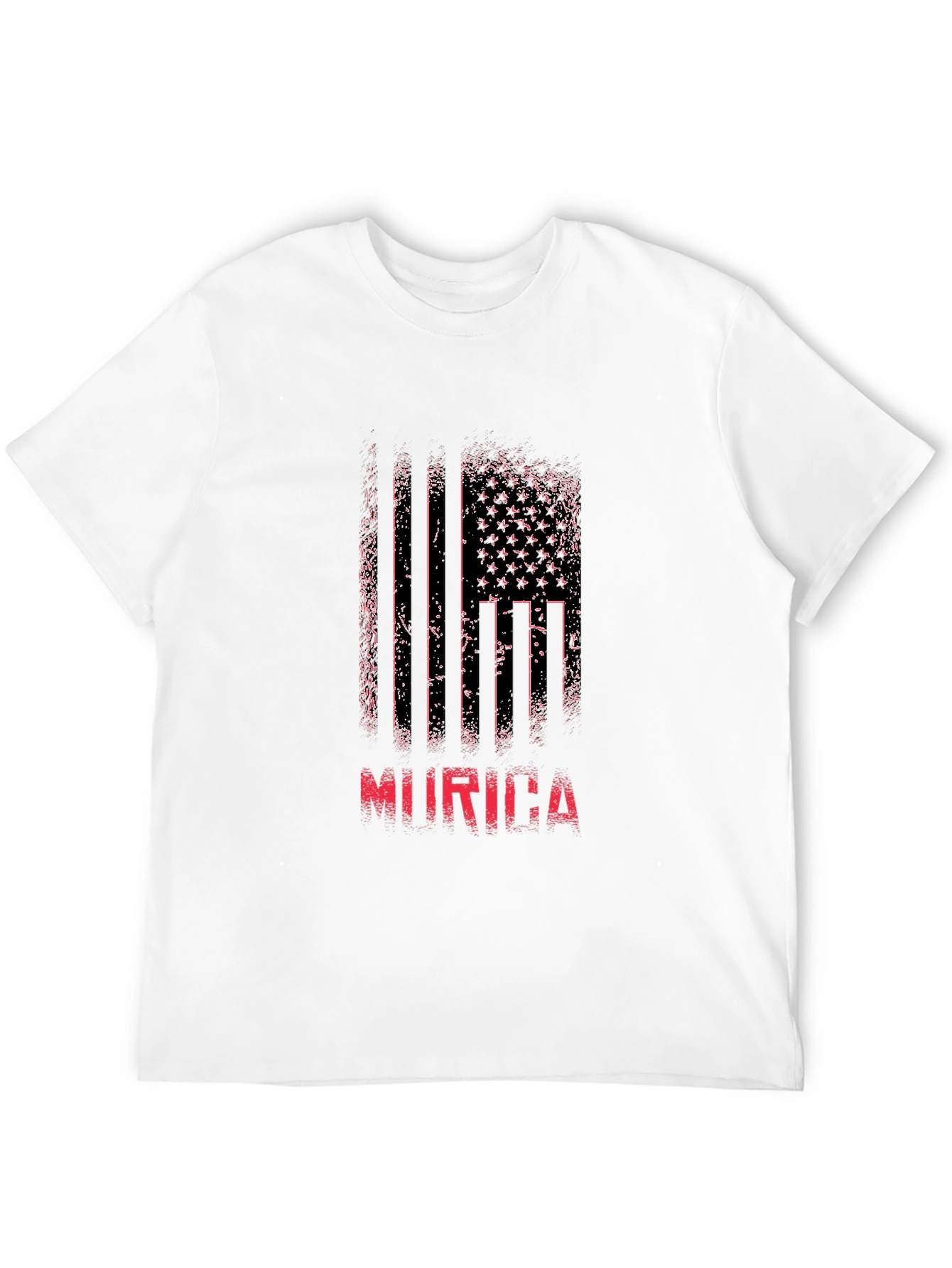 Murica American Flag Graphic T-Shirt