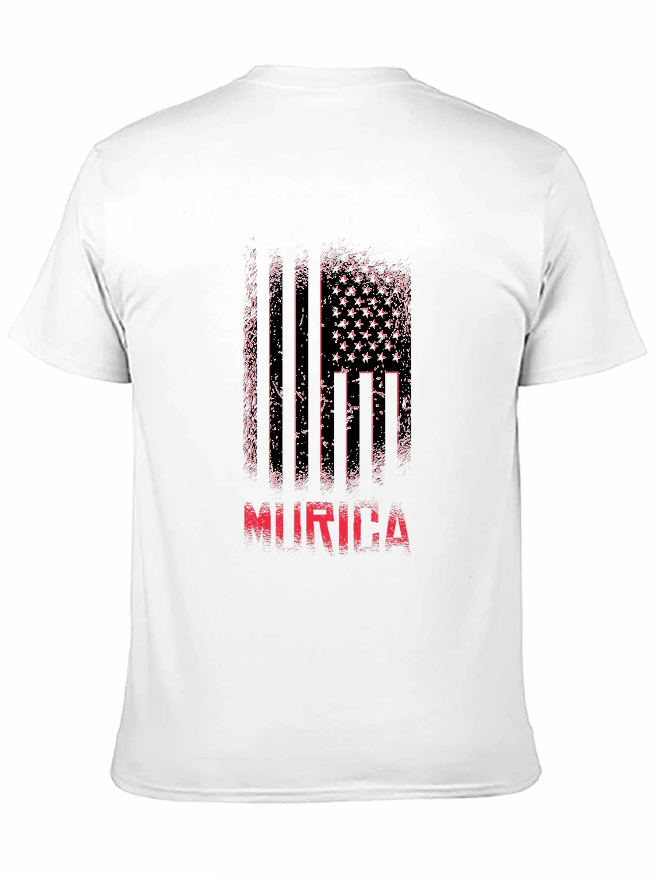 Murica American Flag Graphic T-Shirt