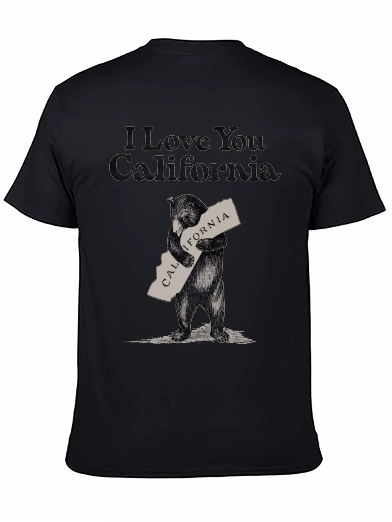 I Love You California Bear T-Shirt