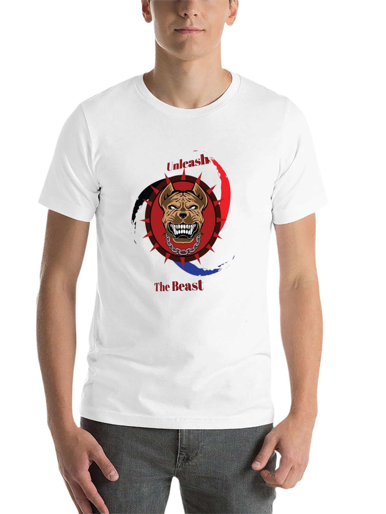 Unleash The Beast T-Shirt - Pitbull Graphic Tee