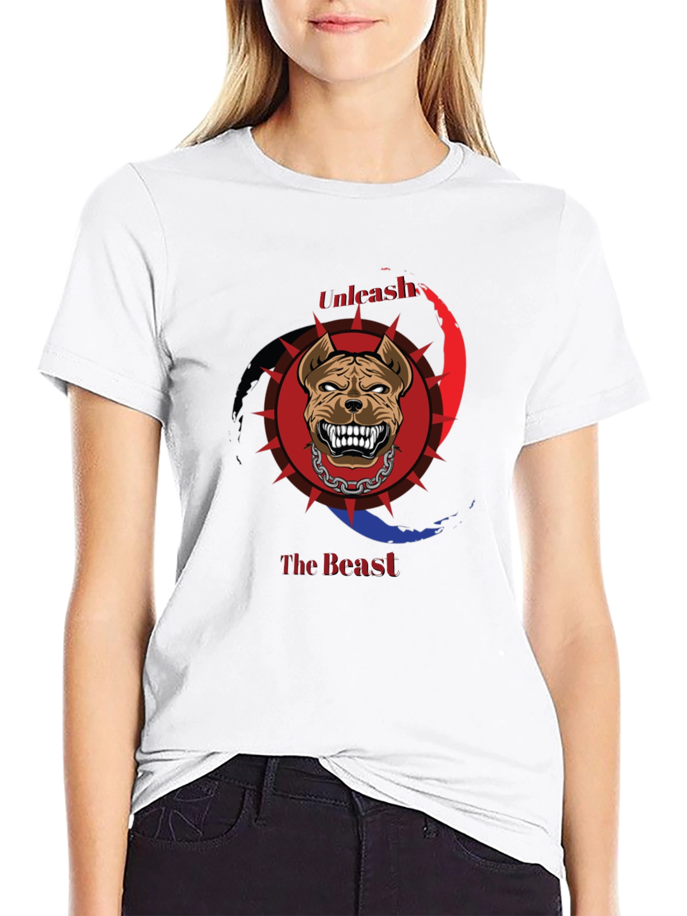 Unleash The Beast T-Shirt - Pitbull Graphic Tee