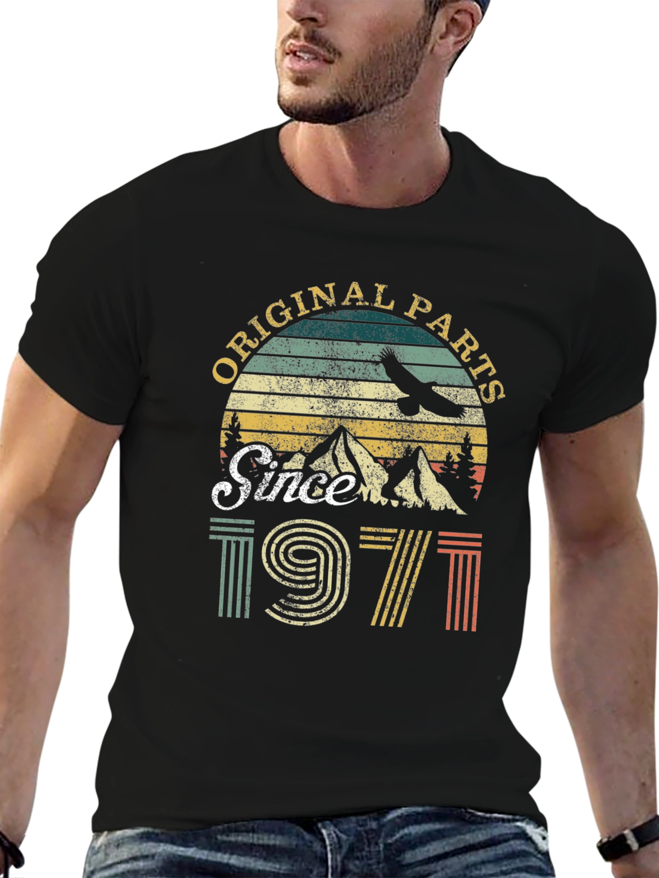 Original Parts Since 1971 Retro Graphic T-Shirt