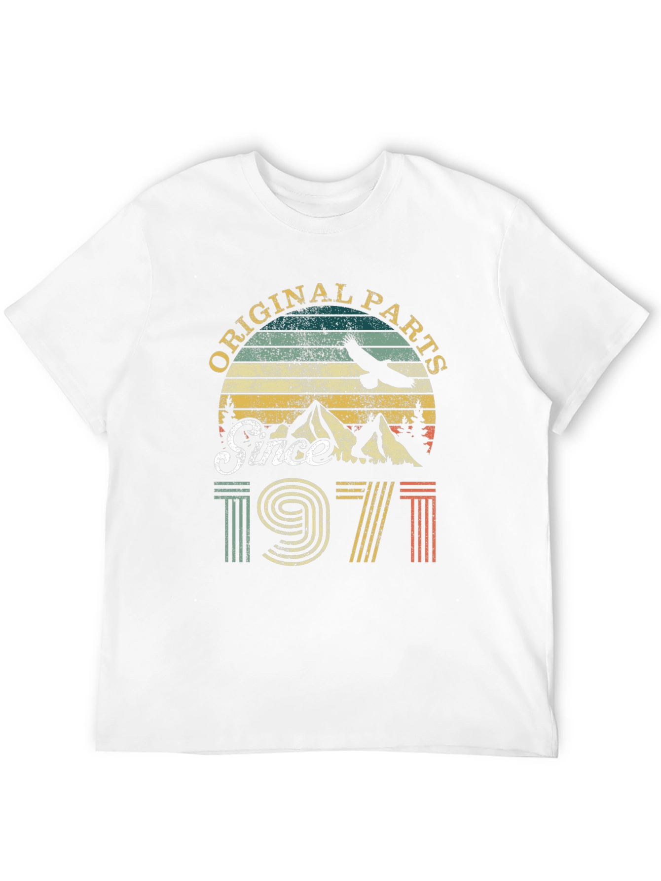 Original Parts Since 1971 Retro Graphic T-Shirt