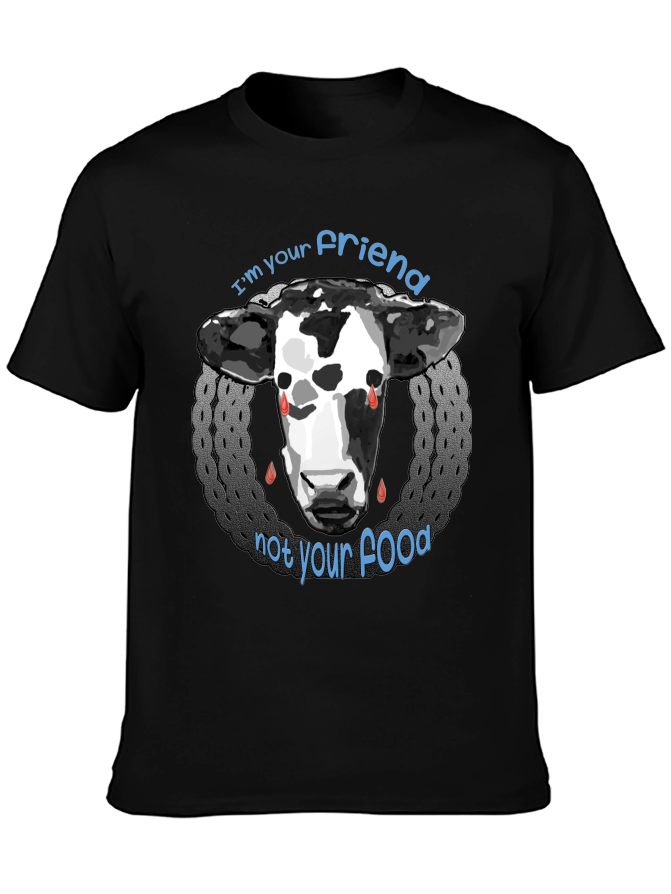 Vegan Friend Not Food Graphic Tee