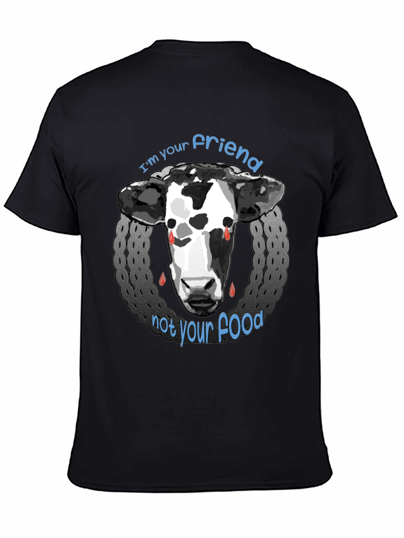 Vegan Friend Not Food Graphic Tee