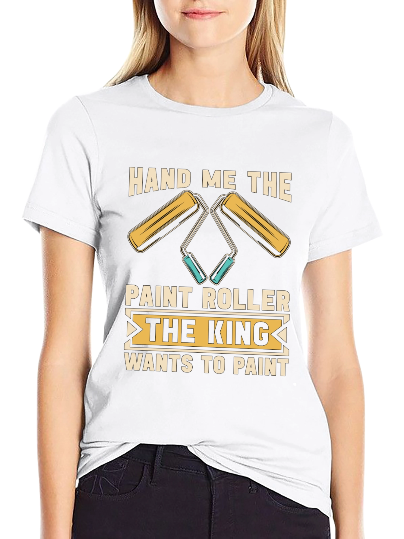 Hand Me the Paint Roller Graphic Tee