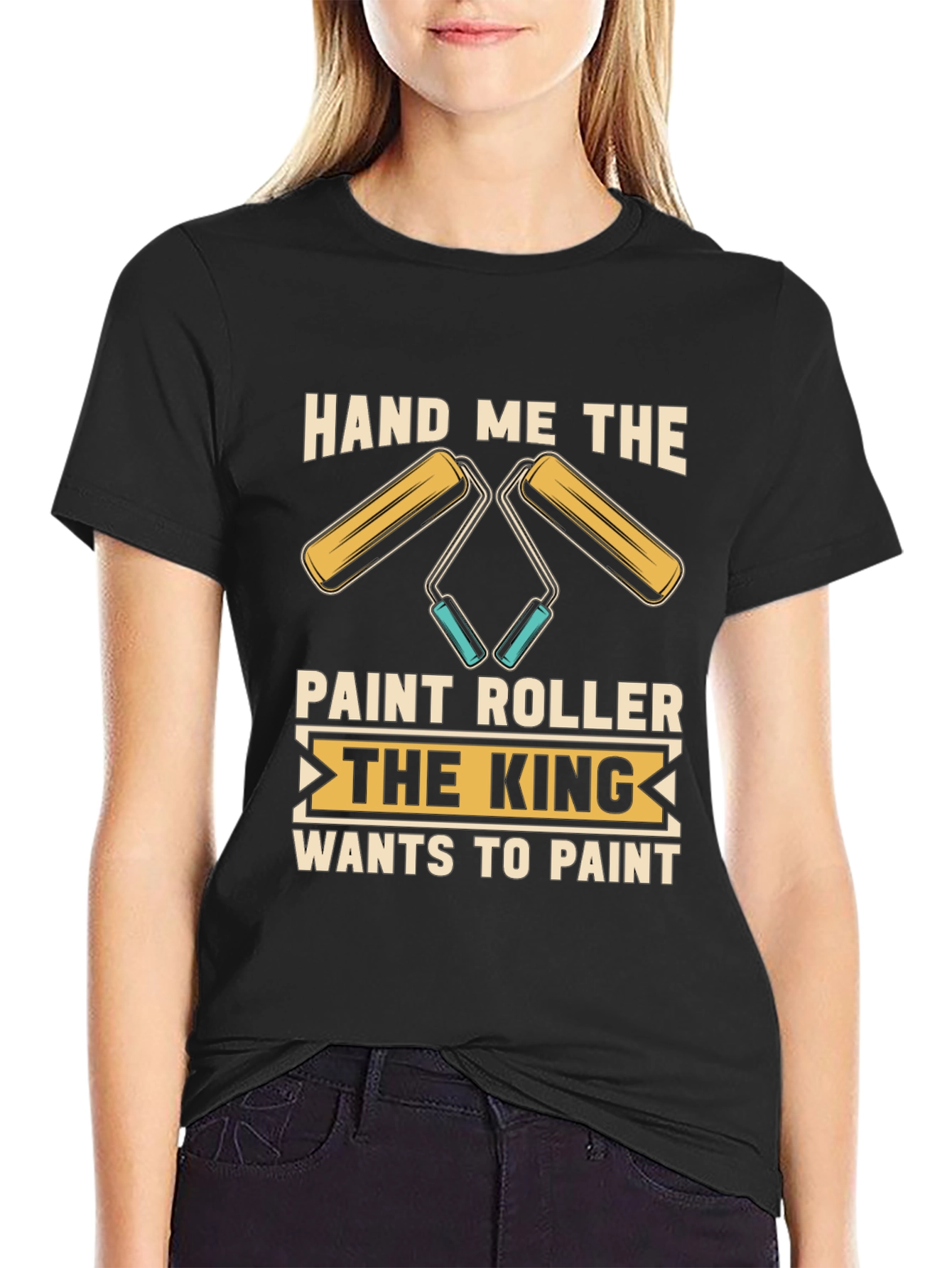 Hand Me the Paint Roller Graphic Tee
