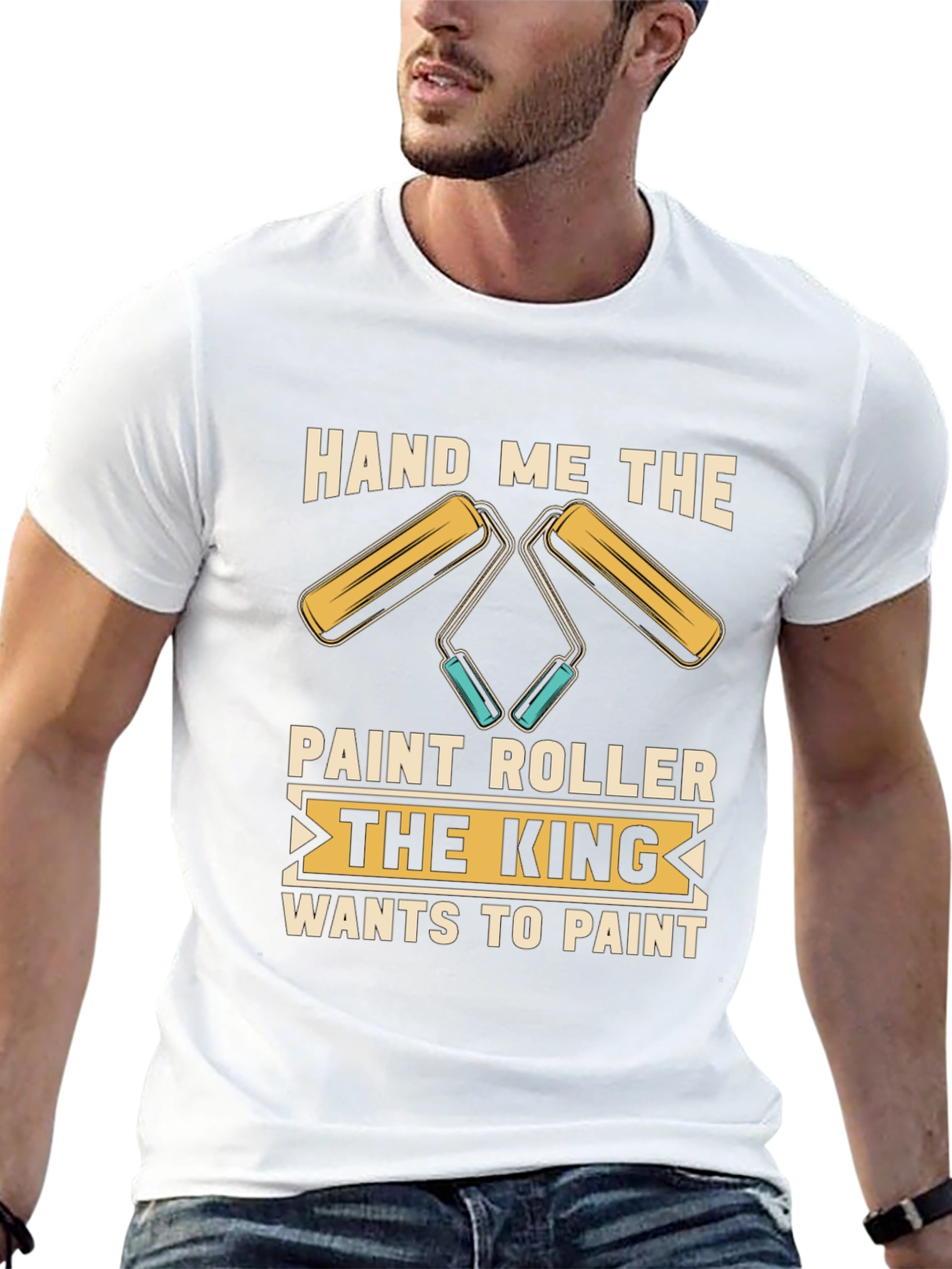 Hand Me the Paint Roller Graphic Tee