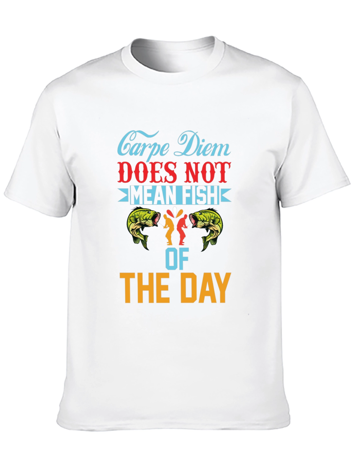 Carpe Diem Fish T-Shirt - Seize The Day!