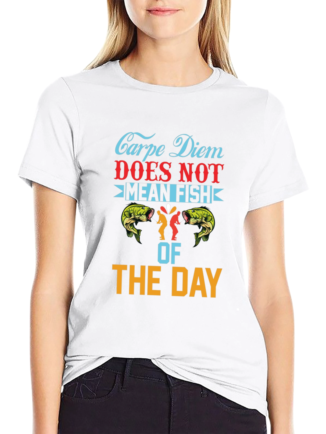 Carpe Diem Fish T-Shirt - Seize The Day!