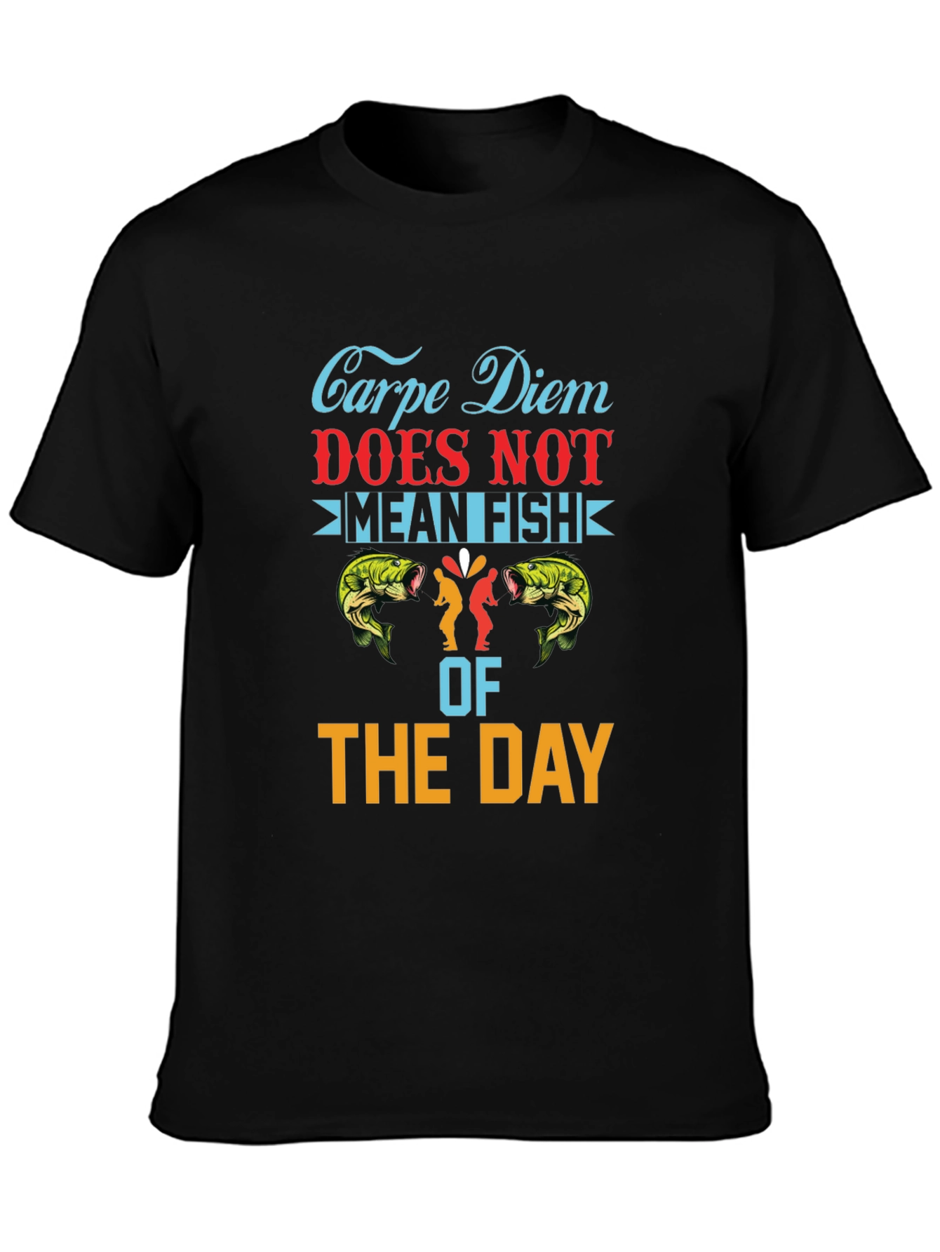 Carpe Diem Fish T-Shirt - Seize The Day!