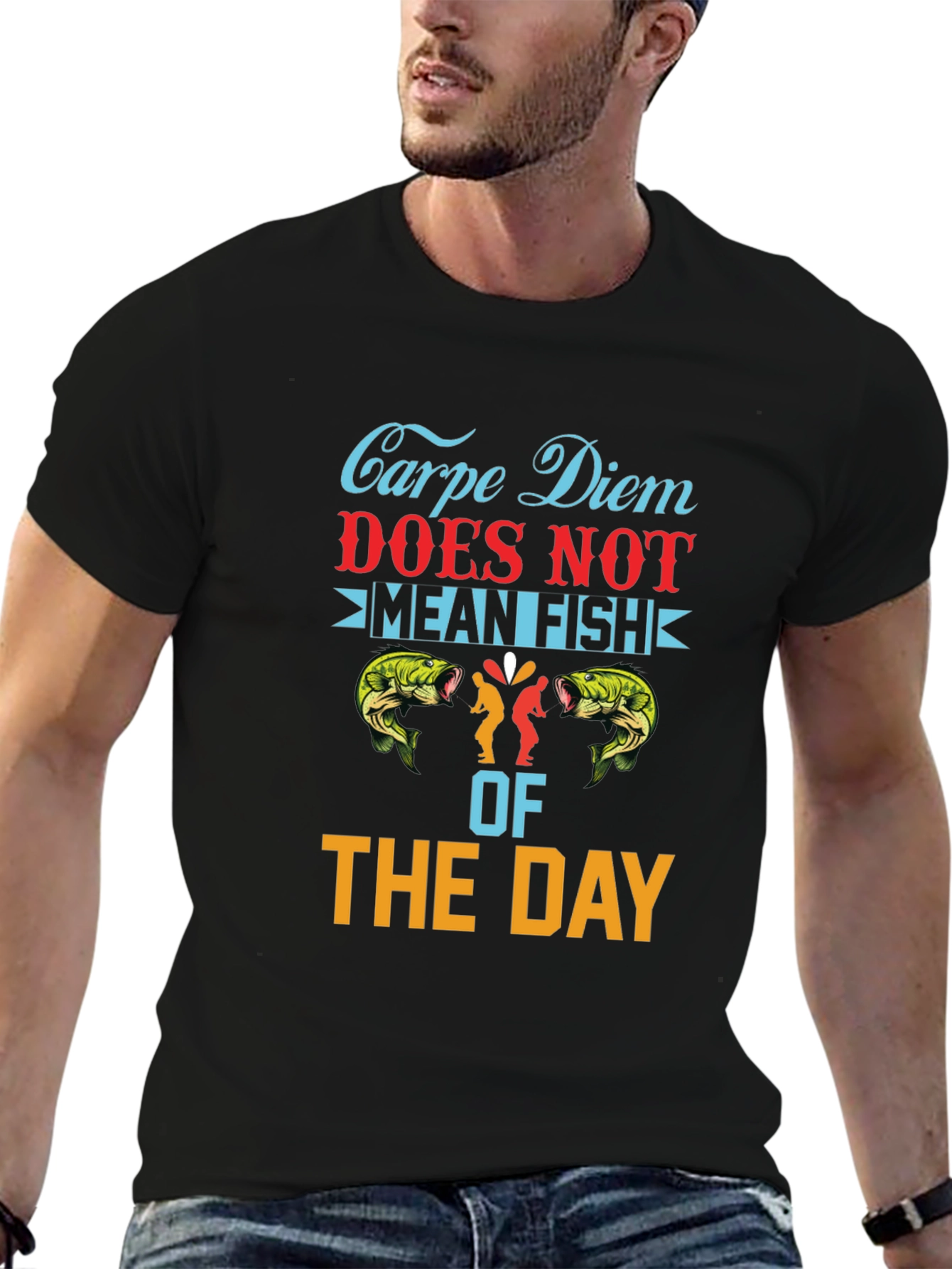Carpe Diem Fish T-Shirt - Seize The Day!