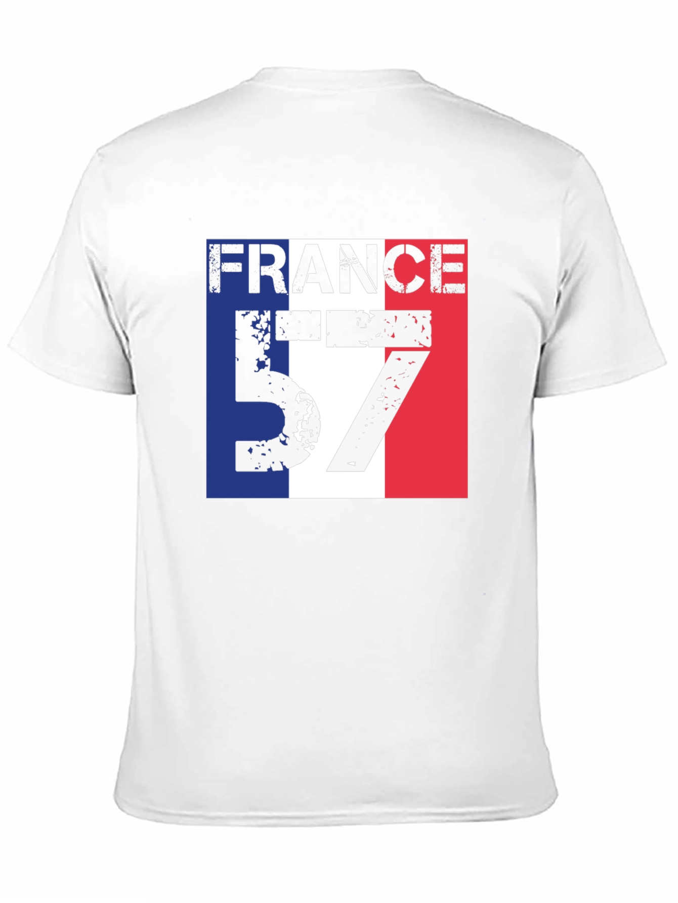 France 57 Black Graphic T-Shirt